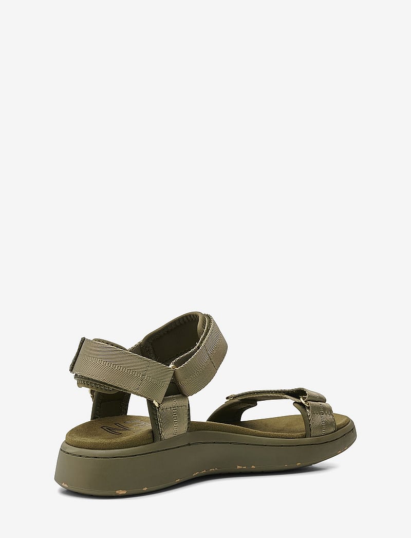 WODEN - Line - platta sandaler - dark olive - 3