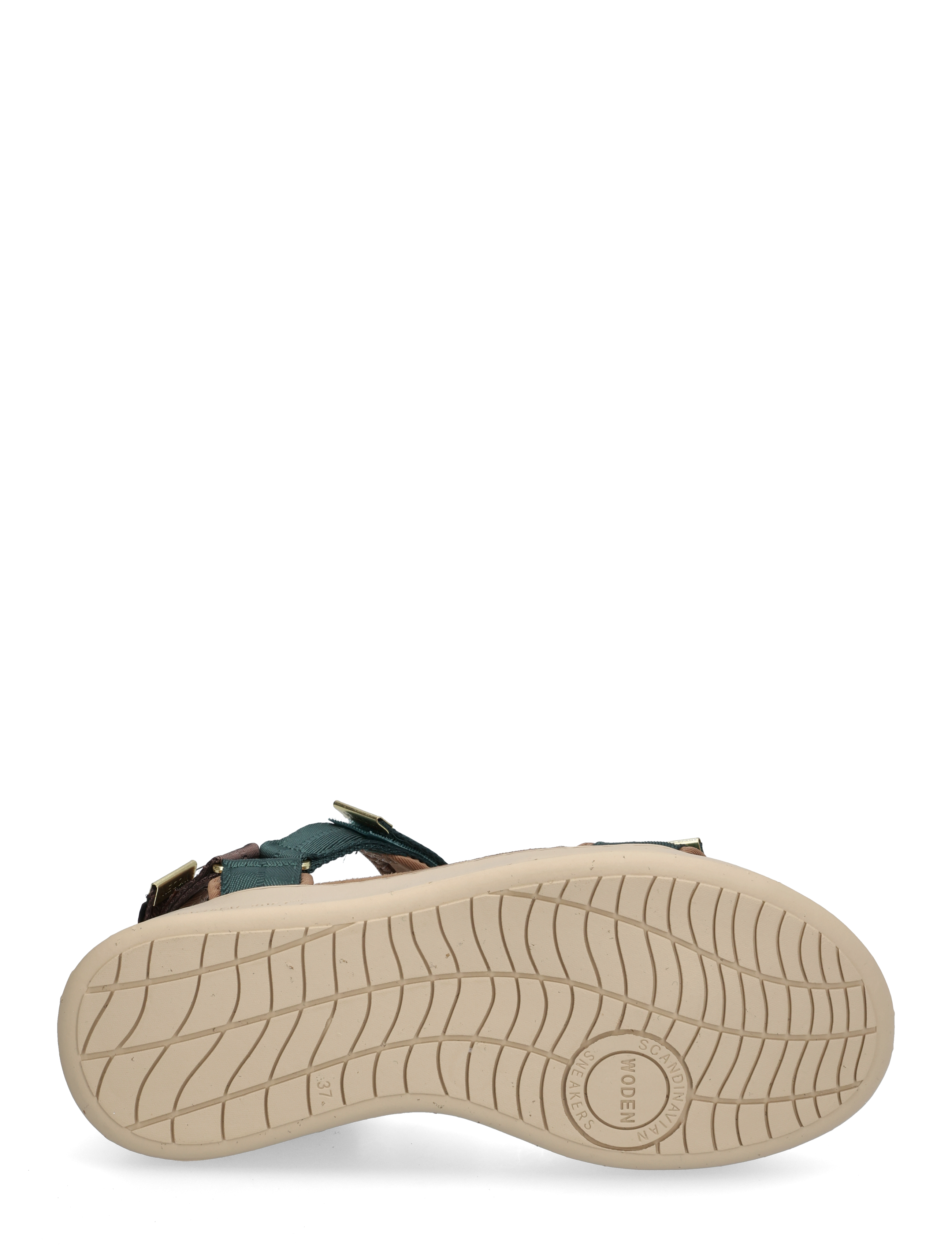 WODEN - Line - sandaler - deep forest/chocolate - 4