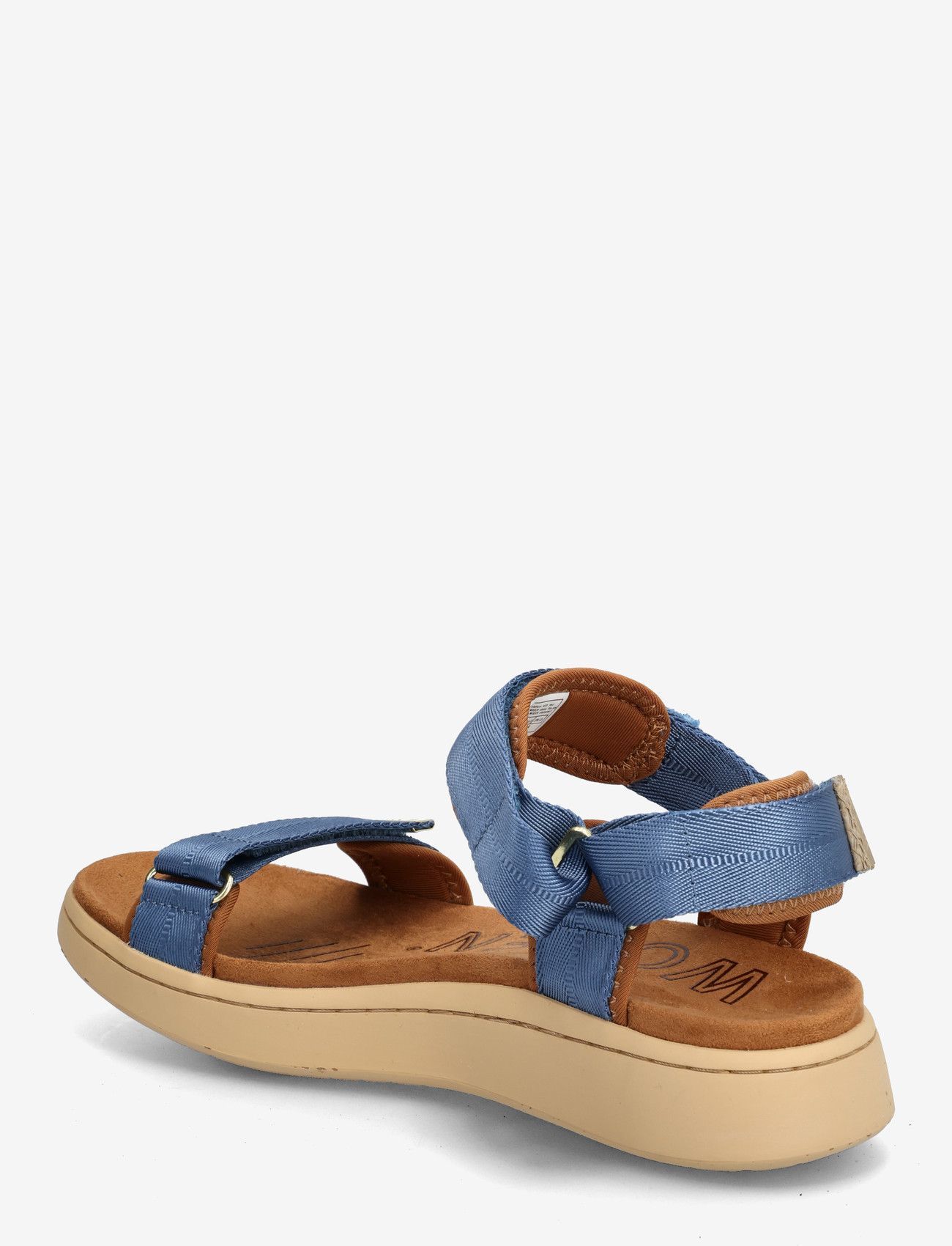 WODEN - Line - flache sandalen - old denim - 2