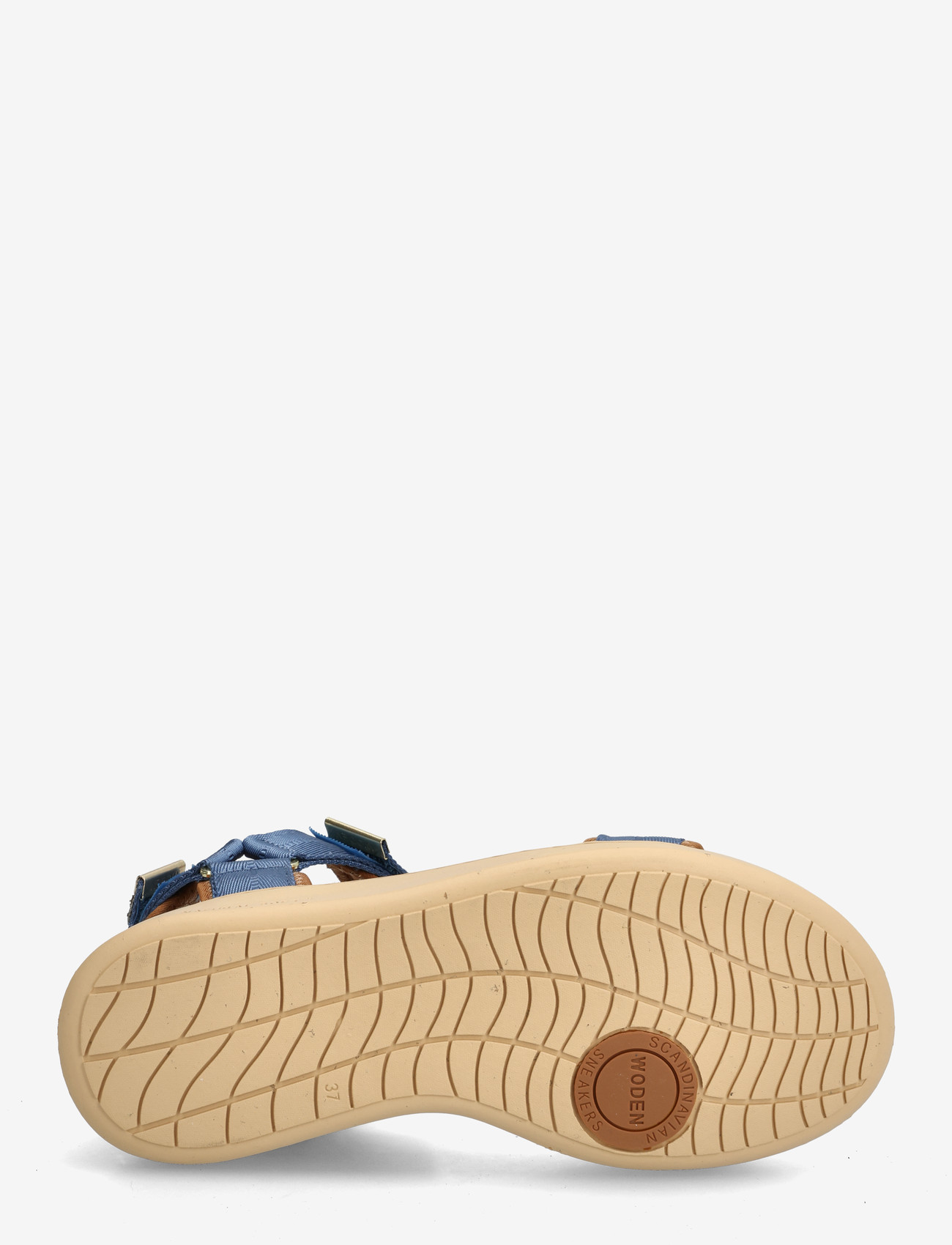 WODEN - Line - flache sandalen - old denim - 4