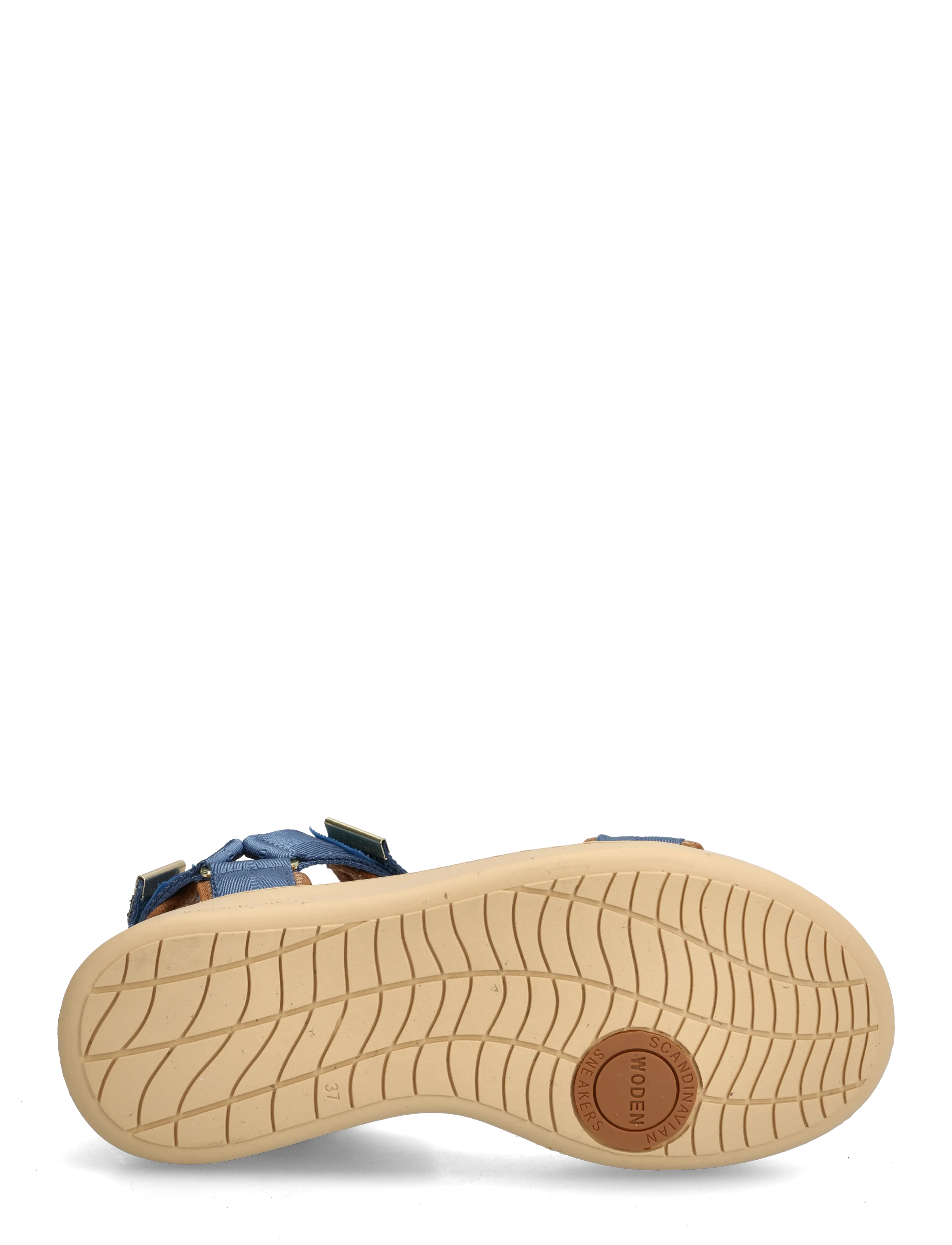WODEN - Line - flache sandalen - old denim - 4