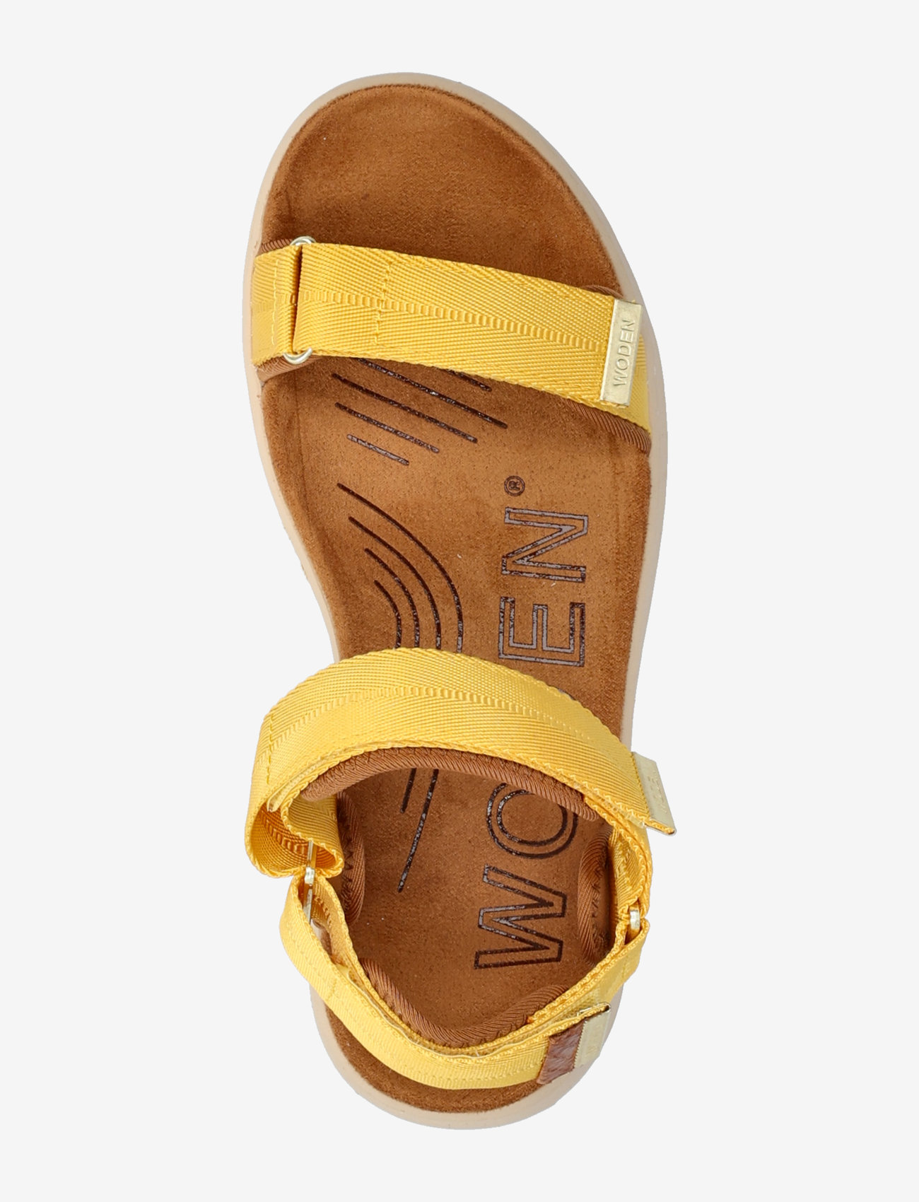 WODEN - Line - flache sandalen - old gold - 4