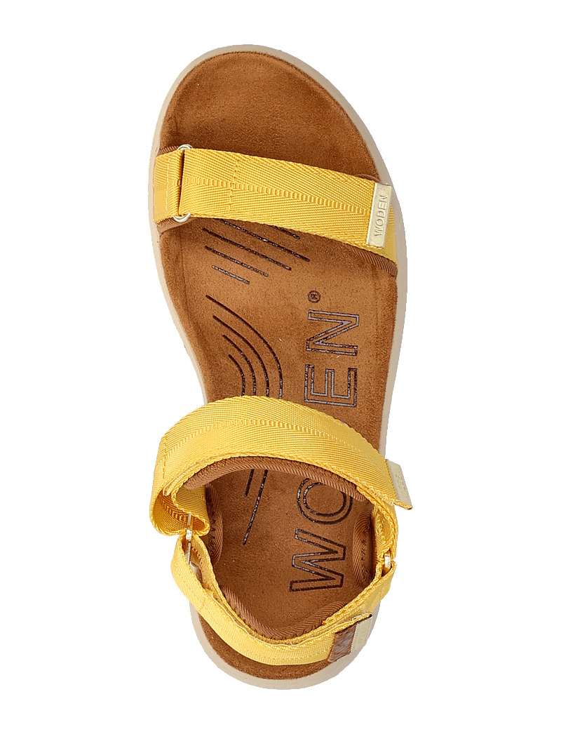 WODEN - Line - flade sandaler - old gold - 4