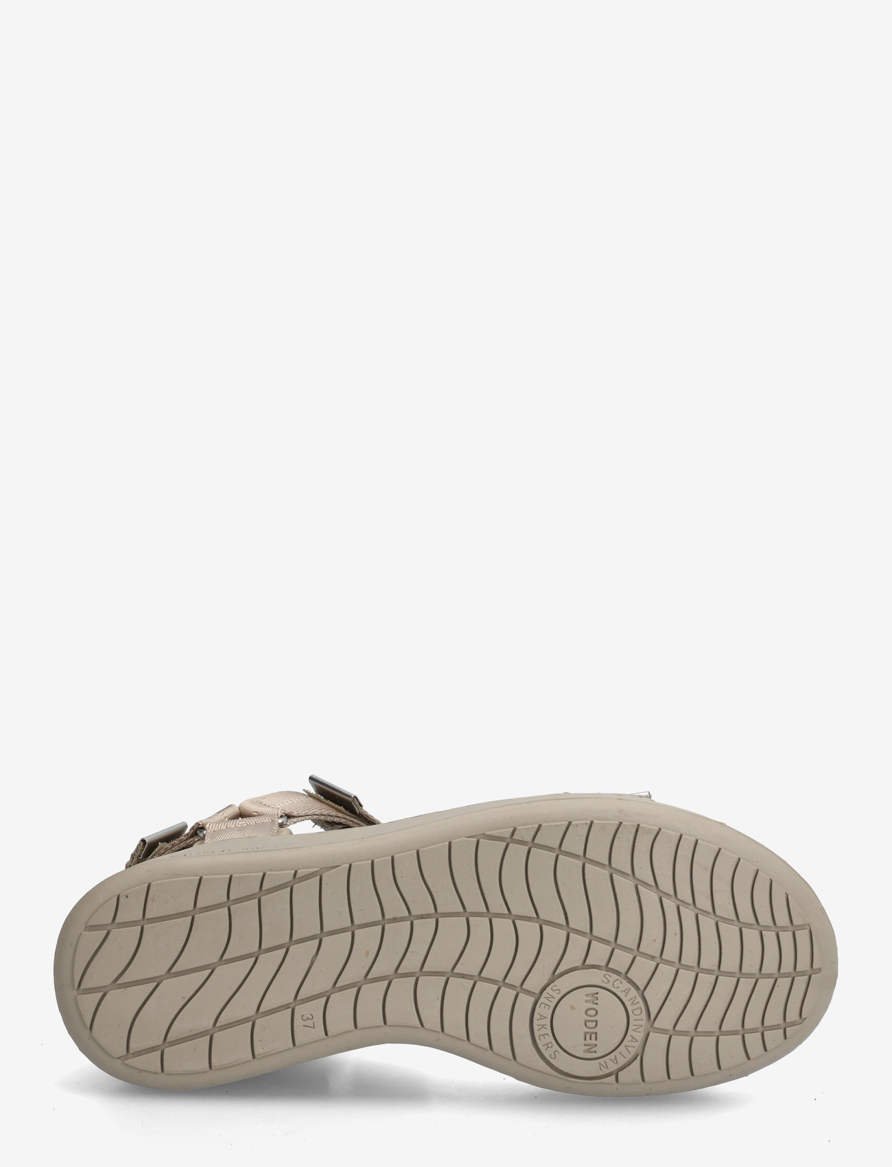 WODEN - Line - flade sandaler - silver mink/silver mink - 4
