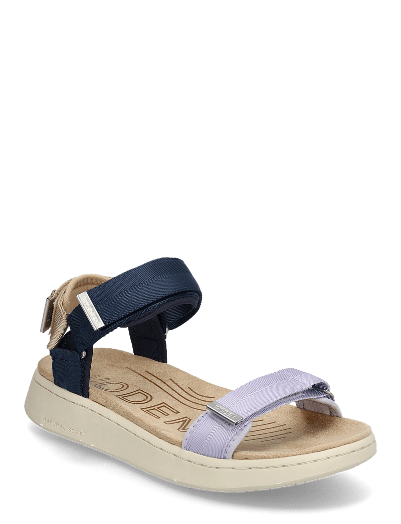 WODEN - Line - platta sandaler - space multi - 0