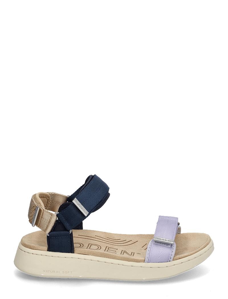 WODEN - Line - platta sandaler - space multi - 1