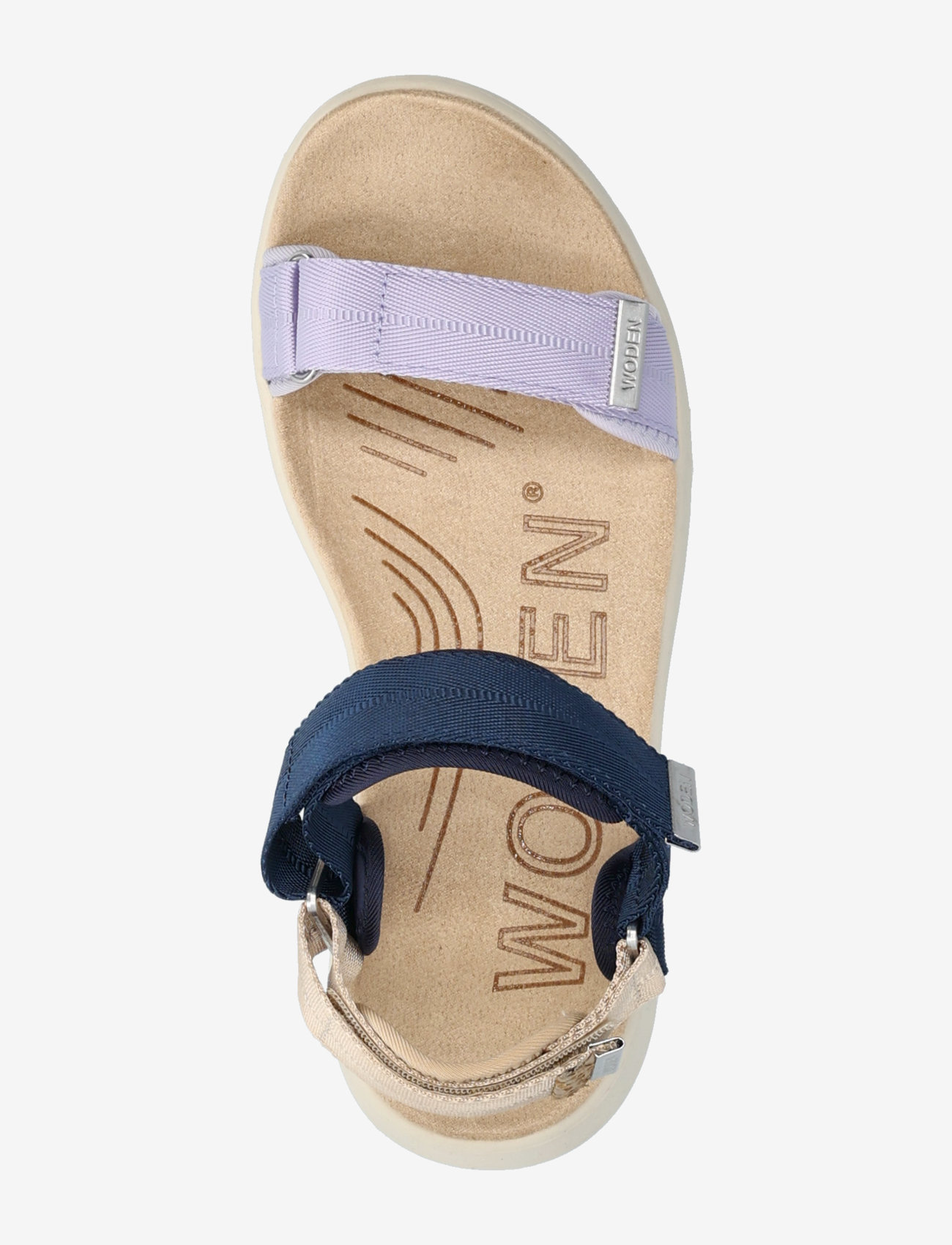 WODEN - Line - flache sandalen - space multi - 3