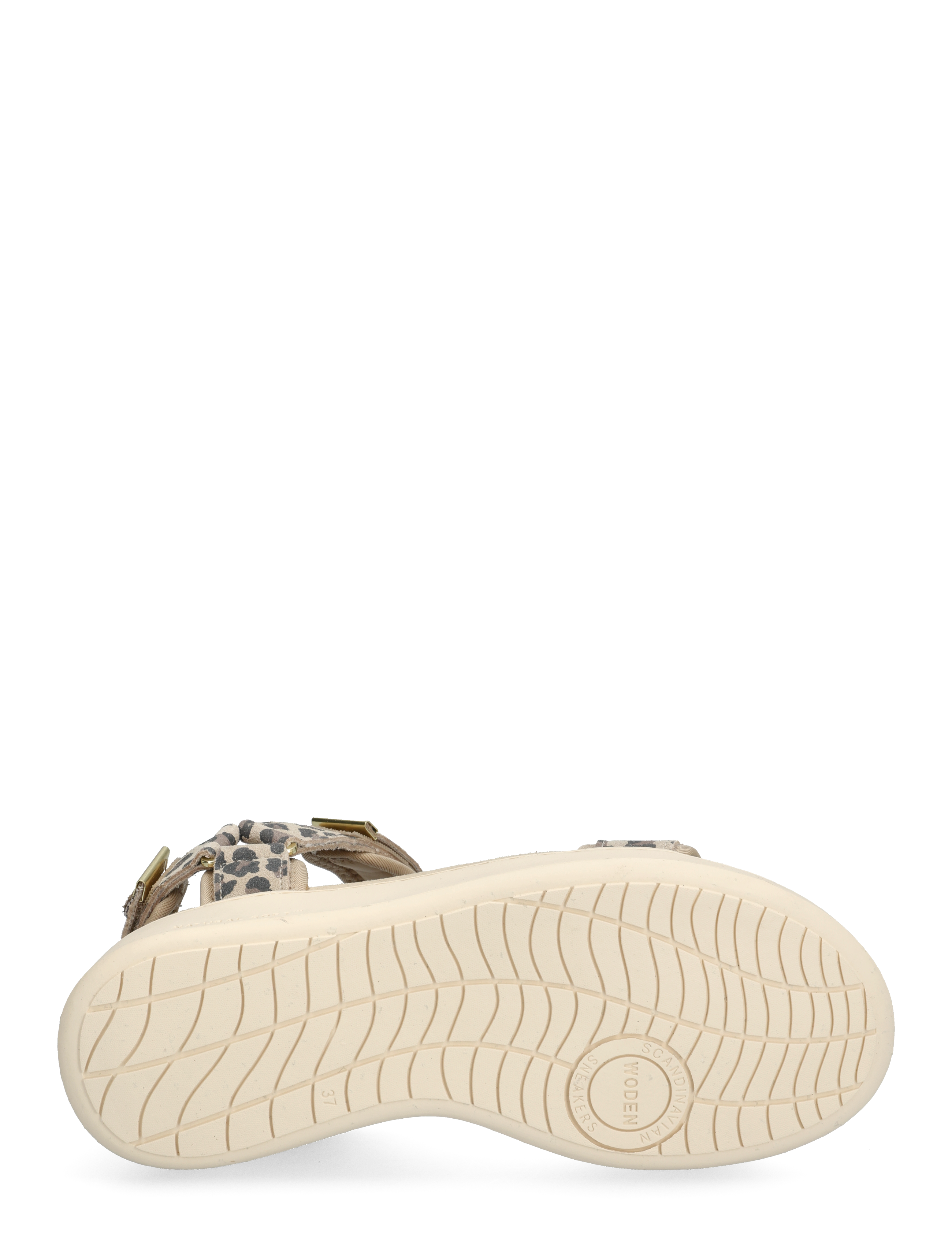 WODEN - Line Suede - matalat sandaalit - leopard - 4