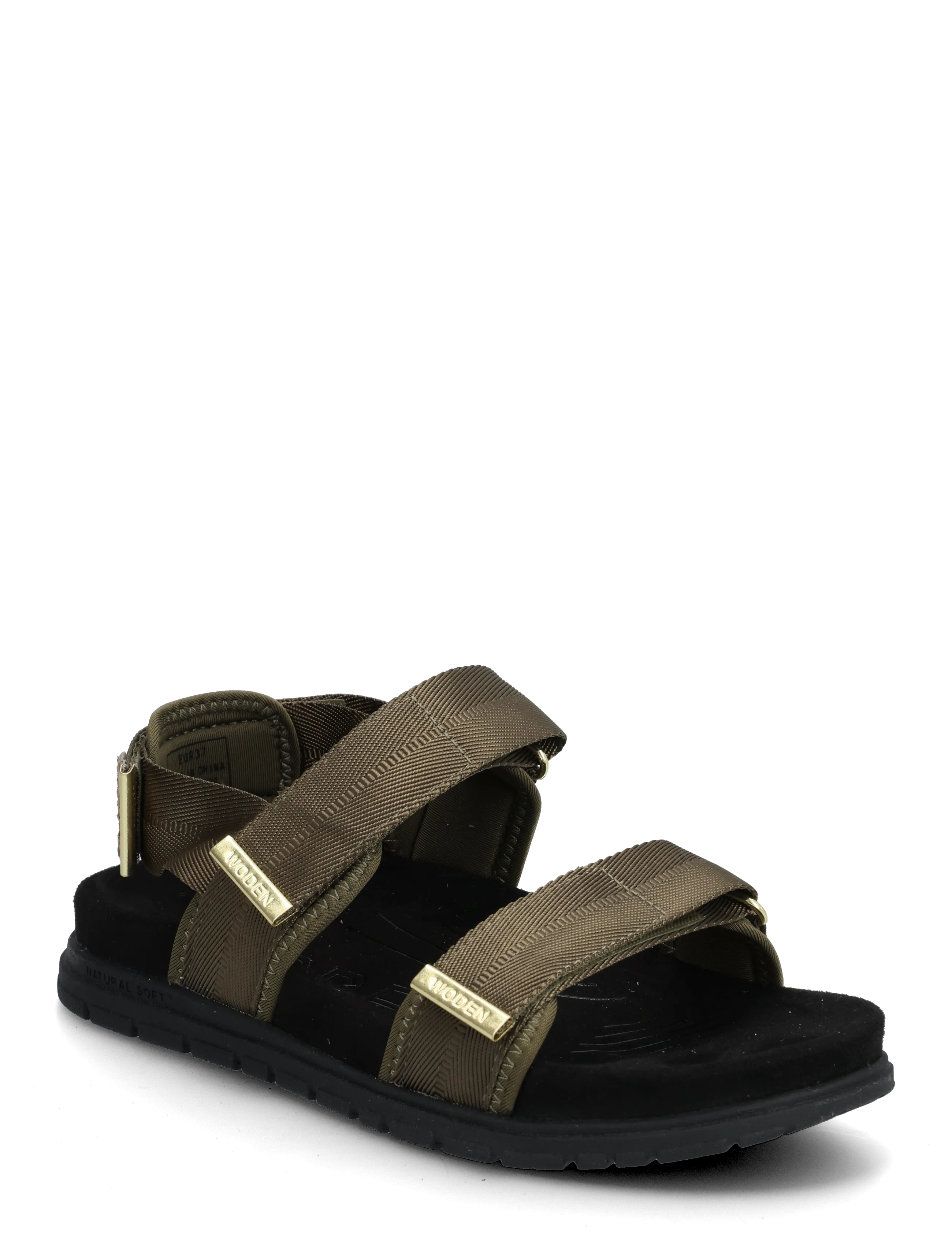 WODEN Louisa, 39, Khaki green, Sandaler > Flade Sandals, Dame