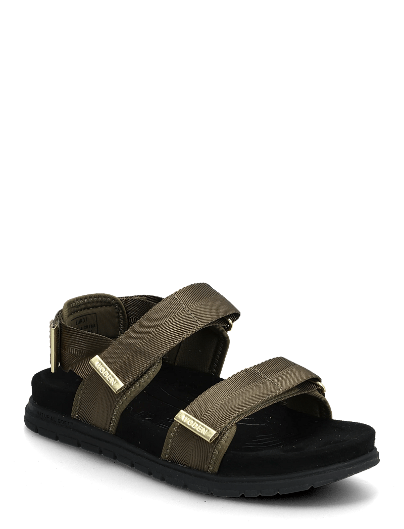WODEN - Louisa - flade sandaler - dark olive - 0