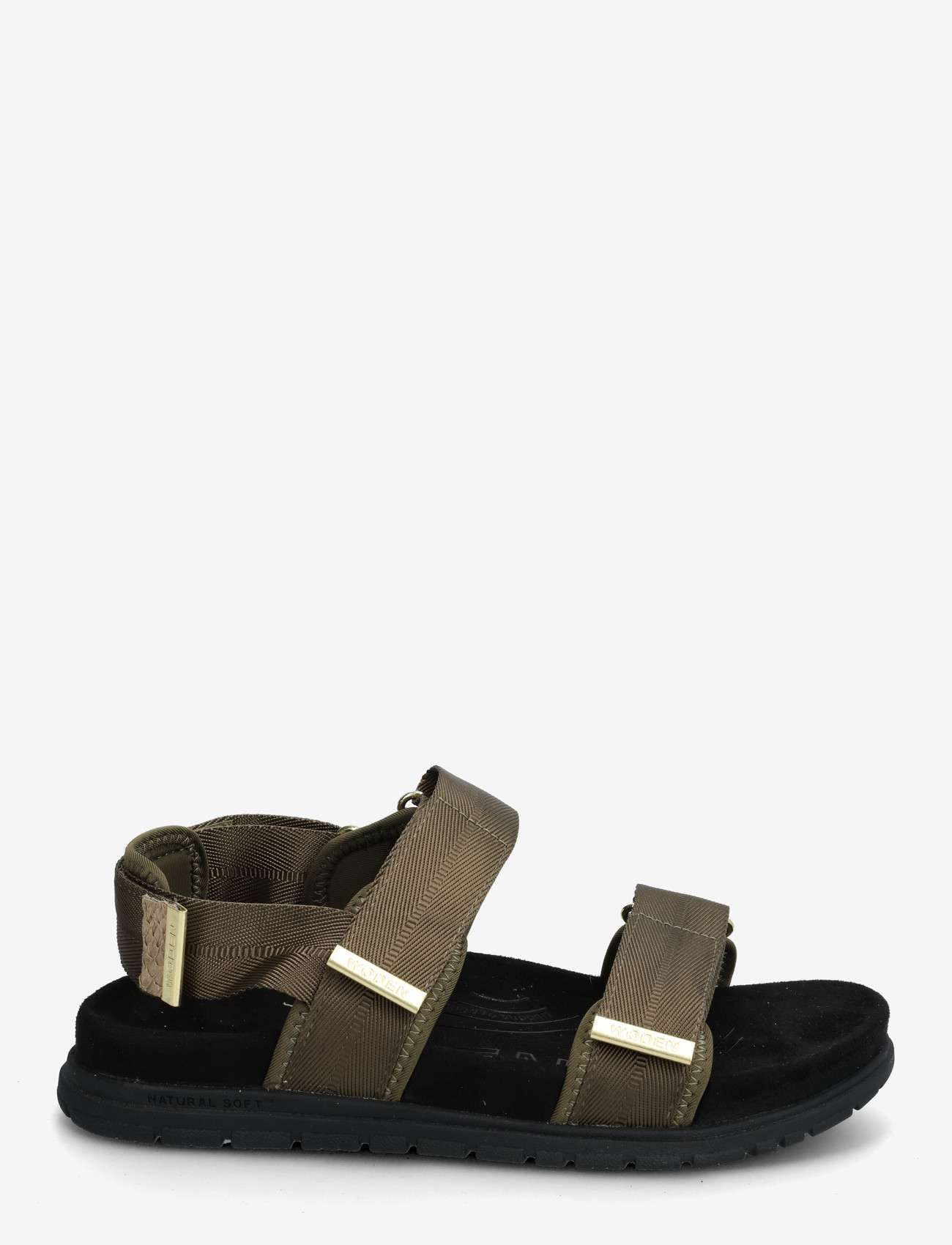 WODEN - Louisa - flade sandaler - dark olive - 1
