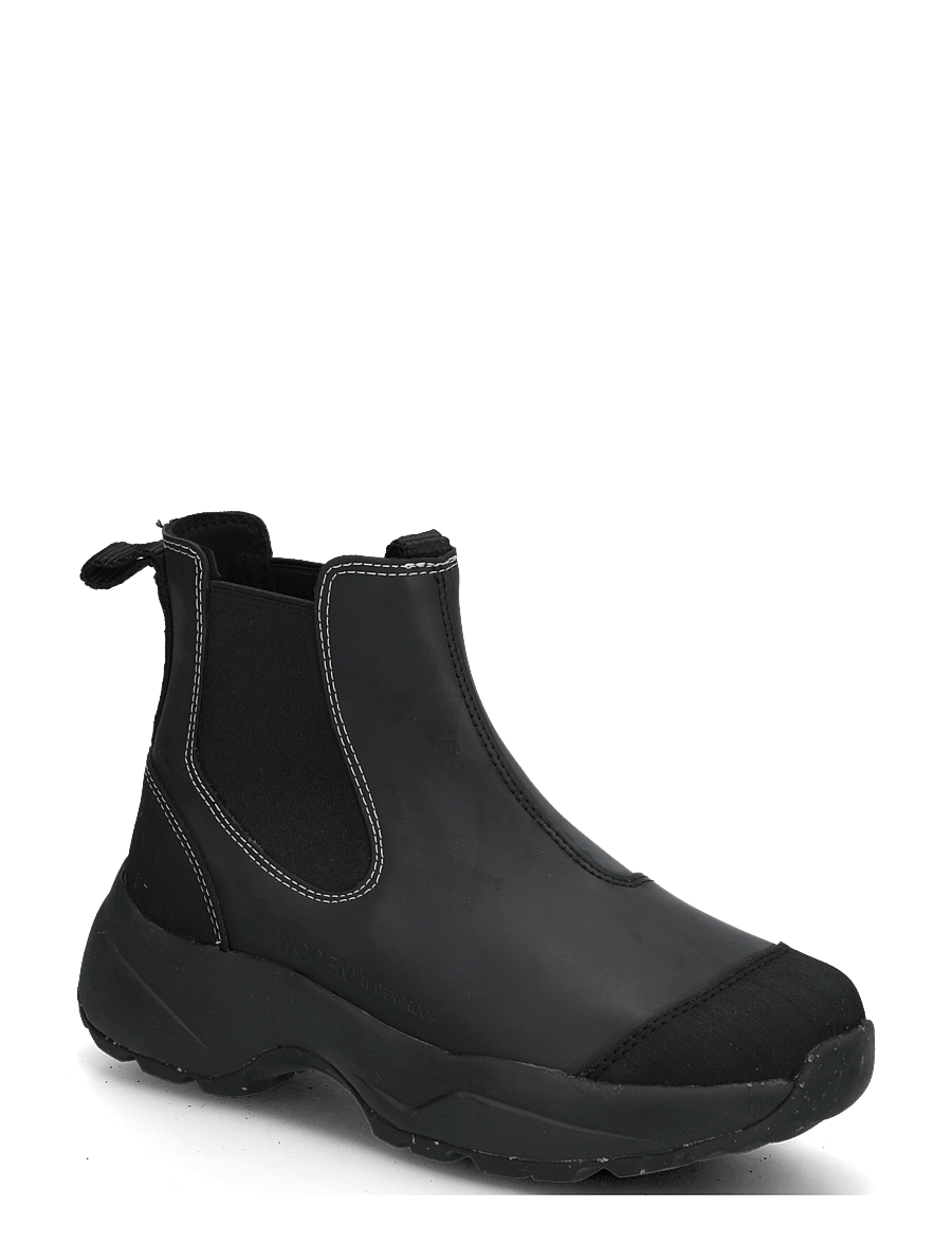 WODEN - Siri Waterproof - chelsea boots - black/black - 0