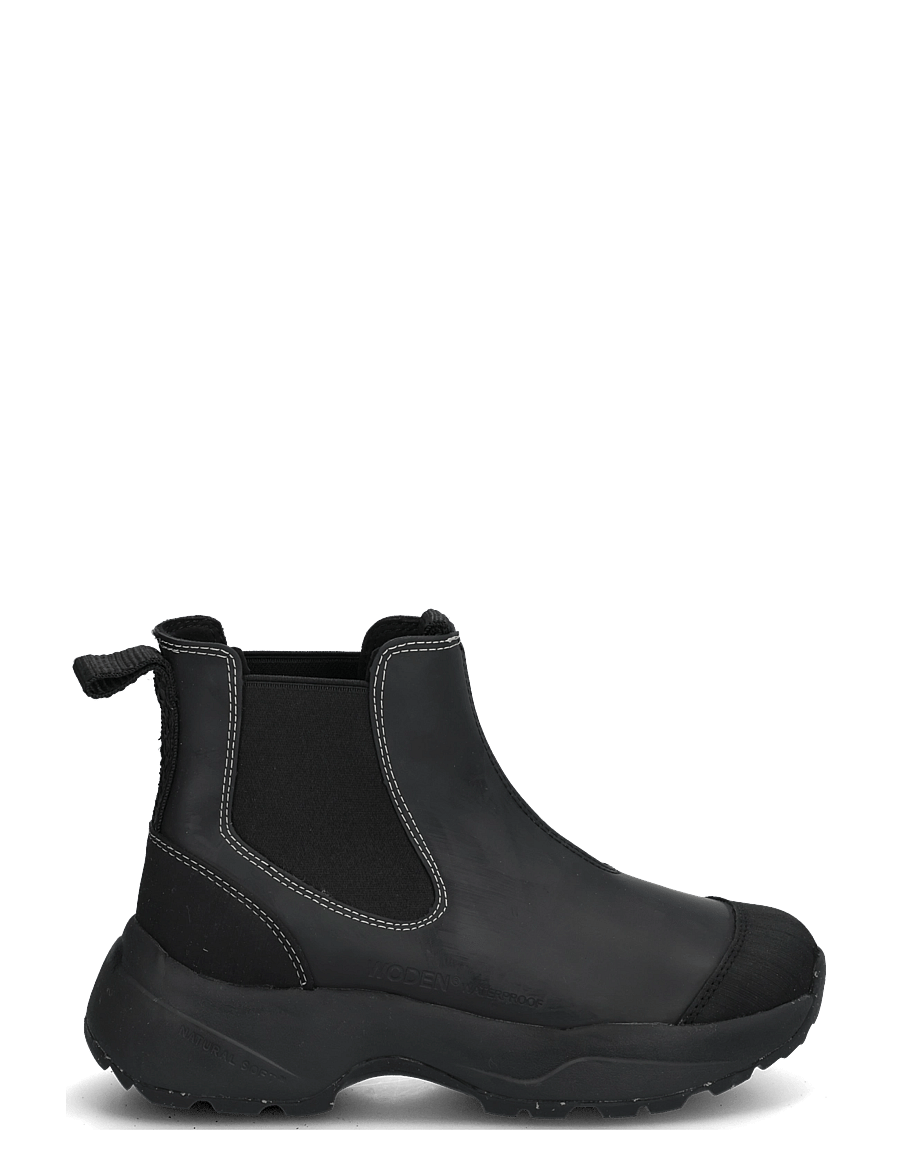 WODEN - Siri Waterproof - chelsea boots - black/black - 2