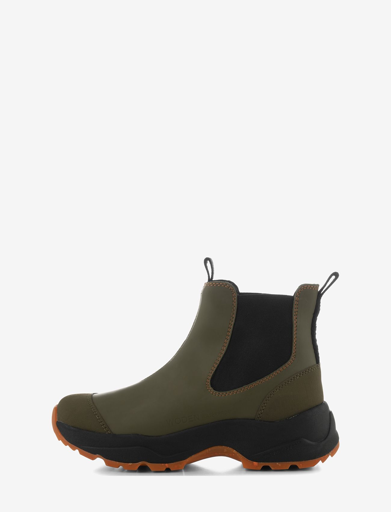 WODEN - Siri Waterproof - chelsea boots - dark olive - 0