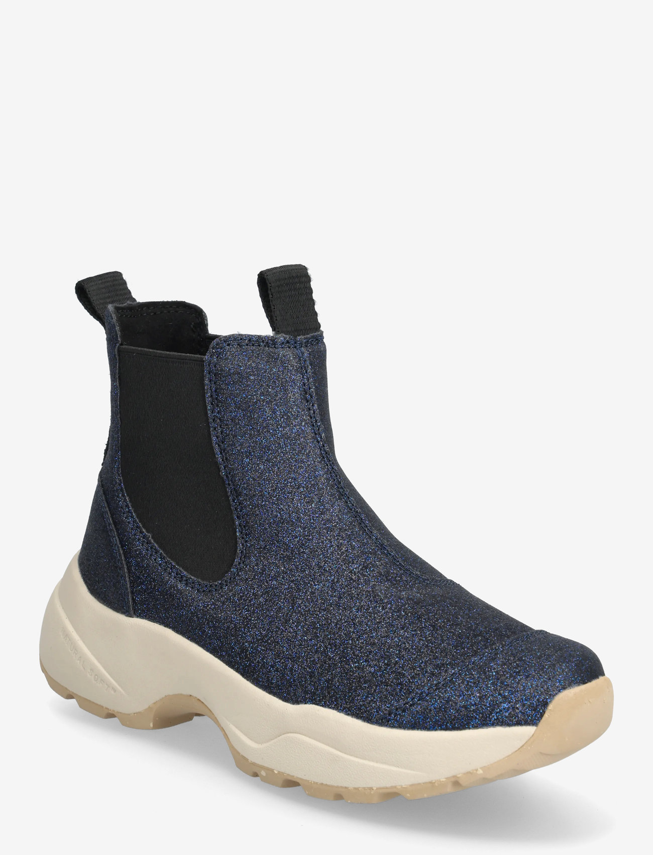 WODEN - Silje Glitter - flache stiefeletten - dark navy multi - 0