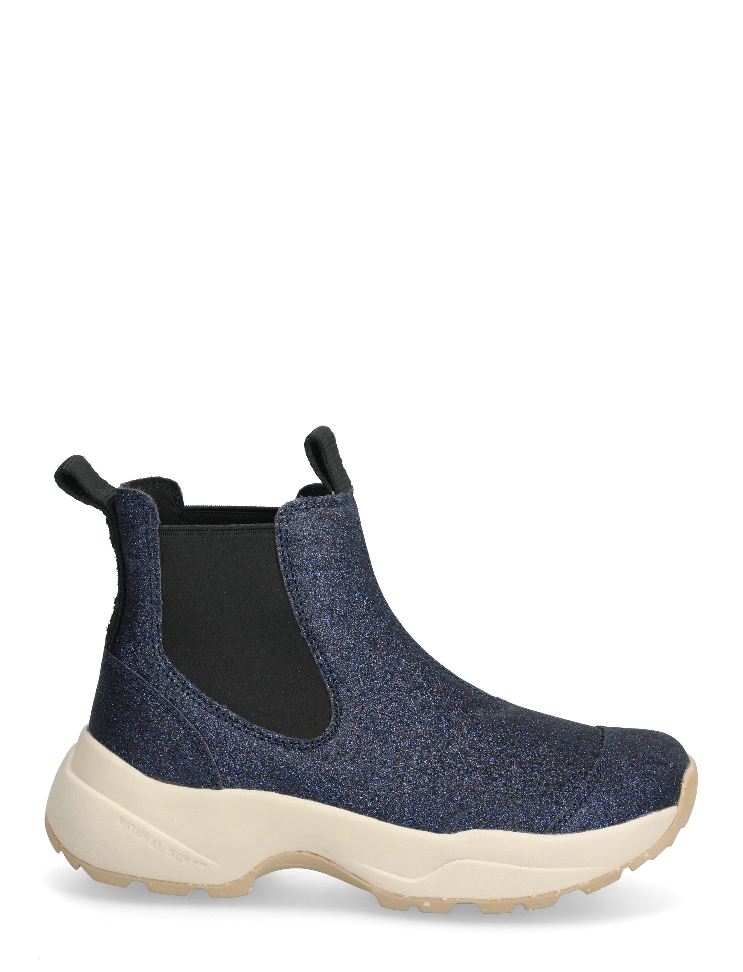 WODEN - Silje Glitter - flade ankelstøvler - dark navy multi - 1