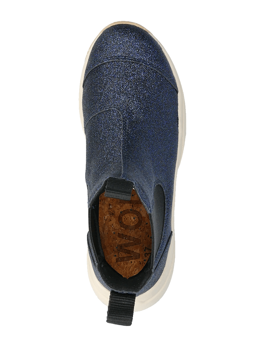 WODEN - Silje Glitter - flache stiefeletten - dark navy multi - 3