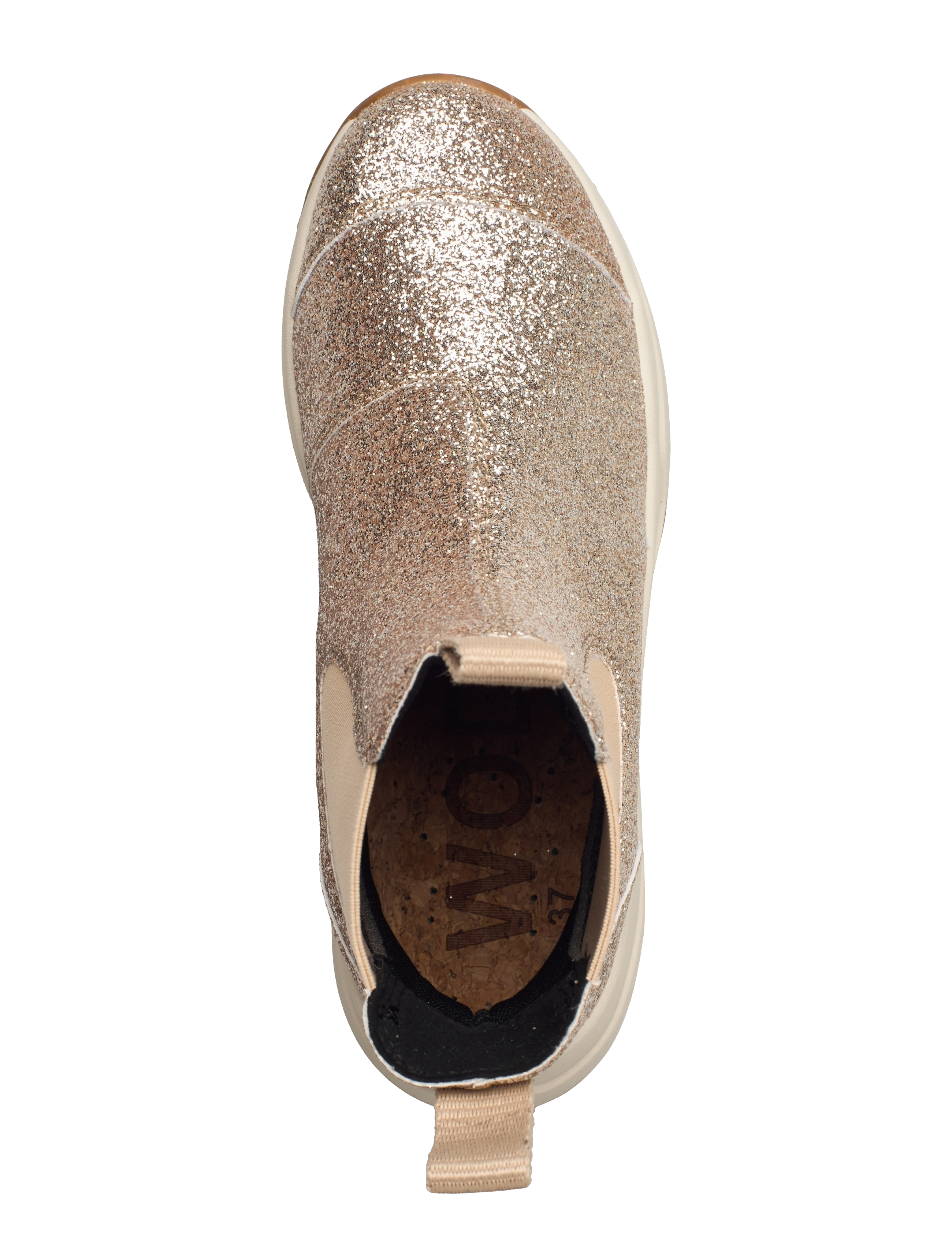 WODEN - Silje Glitter - platta ankelboots - multi - 4