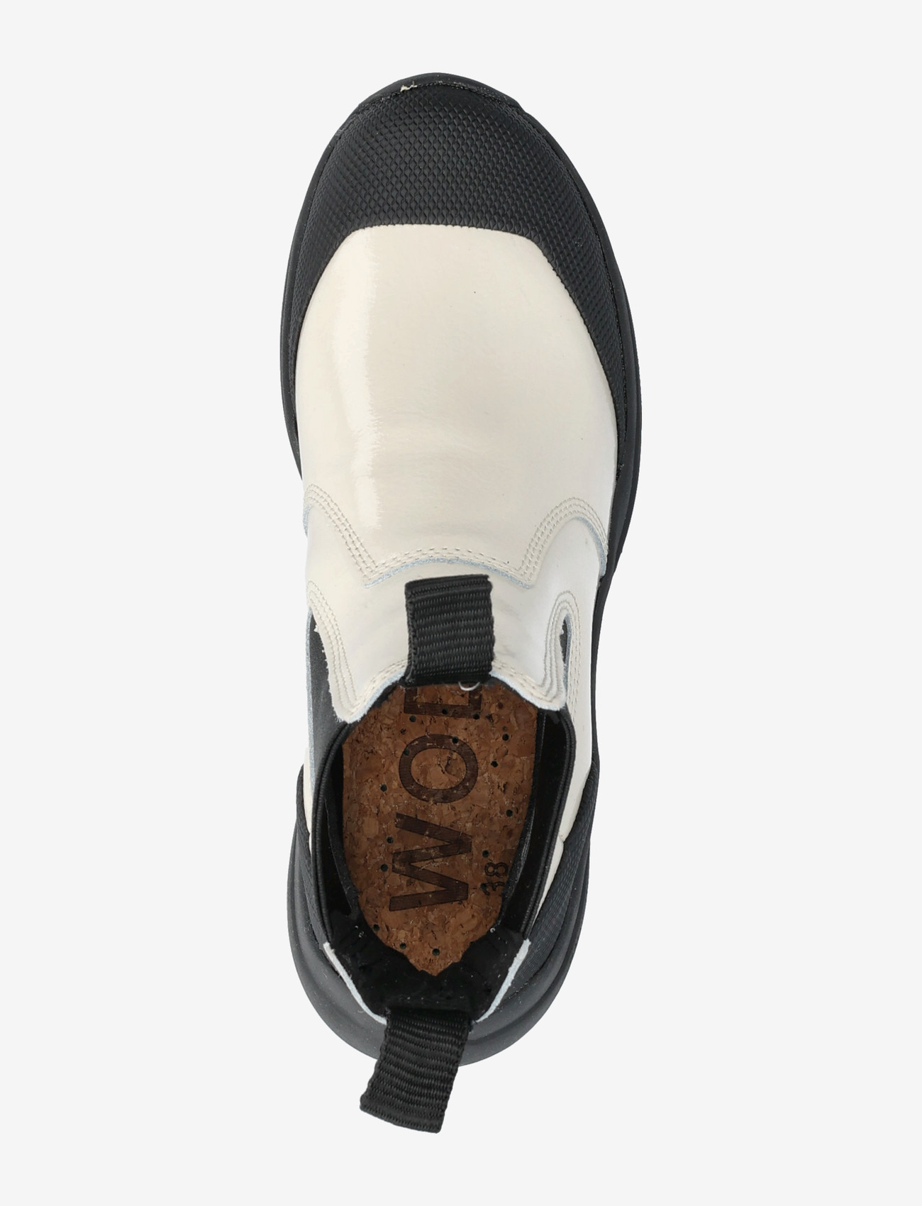 WODEN - Hega Patent Waterproof - hverdags stil - ivory - 3