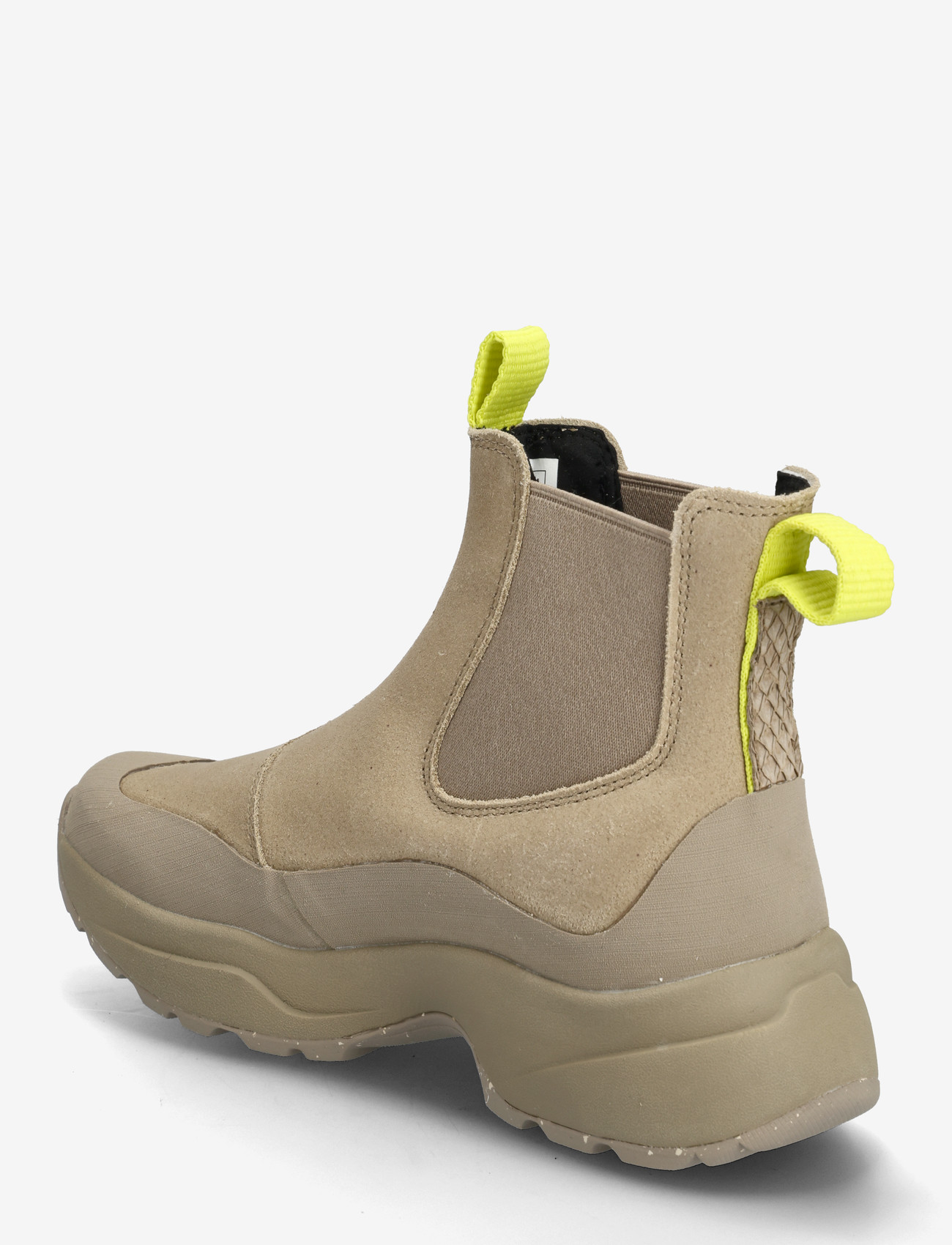 WODEN - Solveig Suede Waterproof - platta ankelboots - silver mink - 2