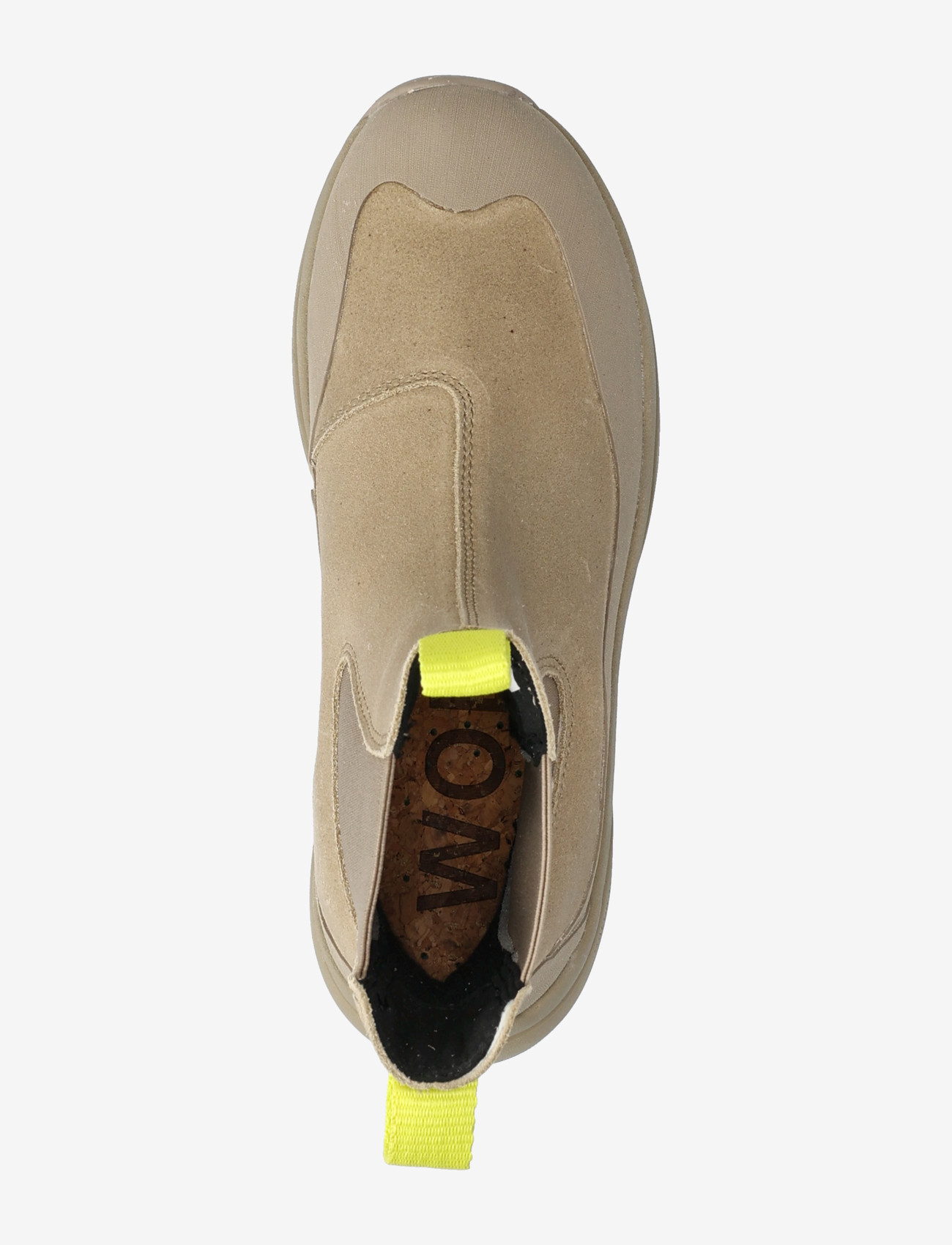 WODEN - Solveig Suede Waterproof - platta ankelboots - silver mink - 3