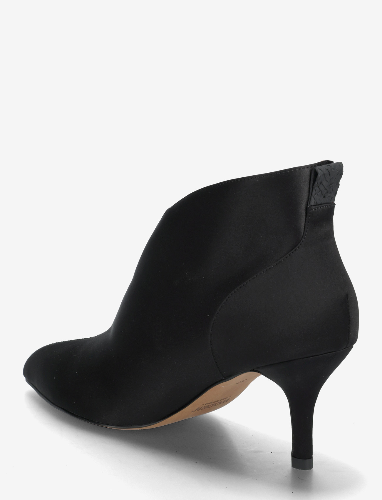WODEN - Valentine Low Cut Satin - stiletter & pumps - black - 2
