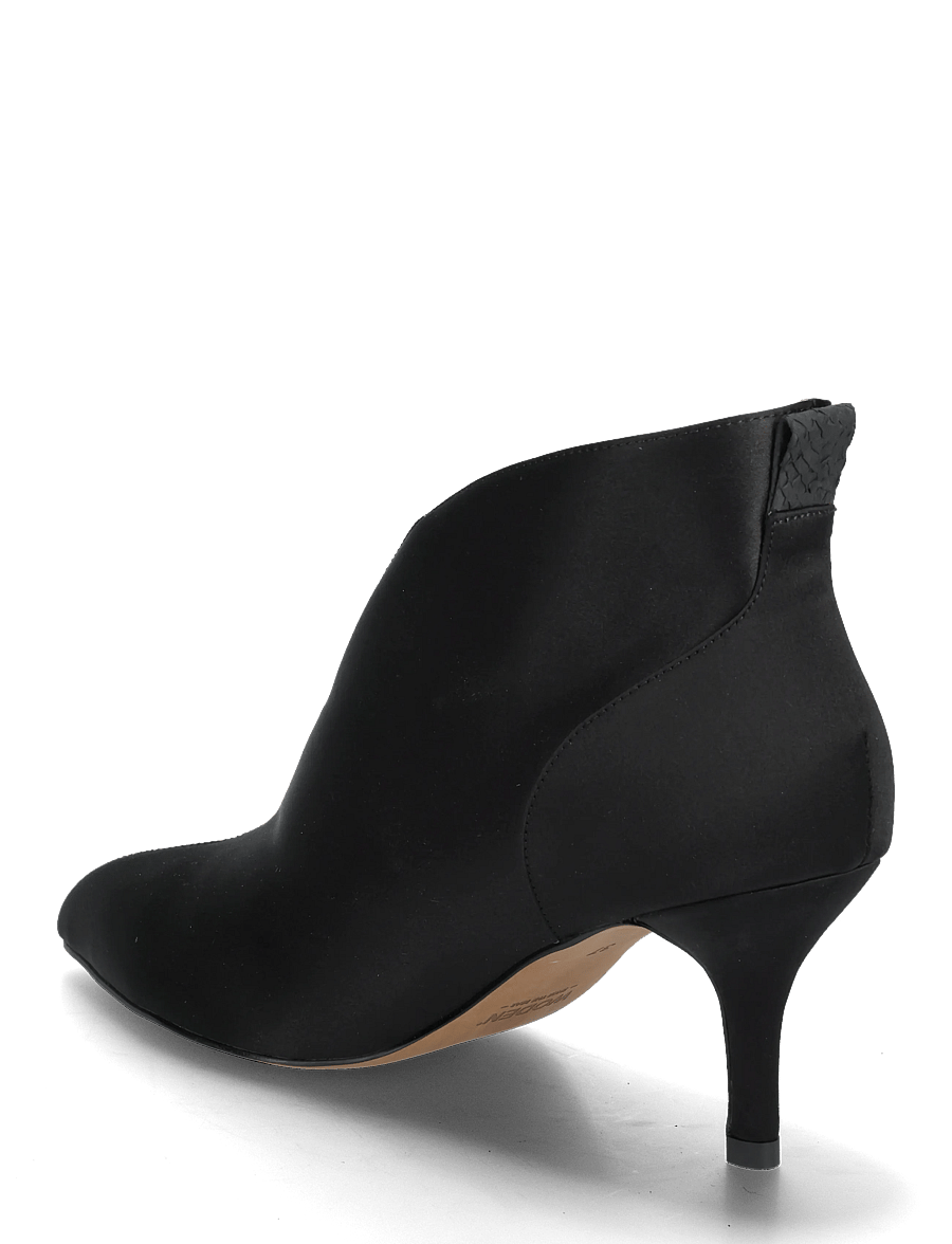 WODEN - Valentine Low Cut Satin - kontsaga kingad - black - 2