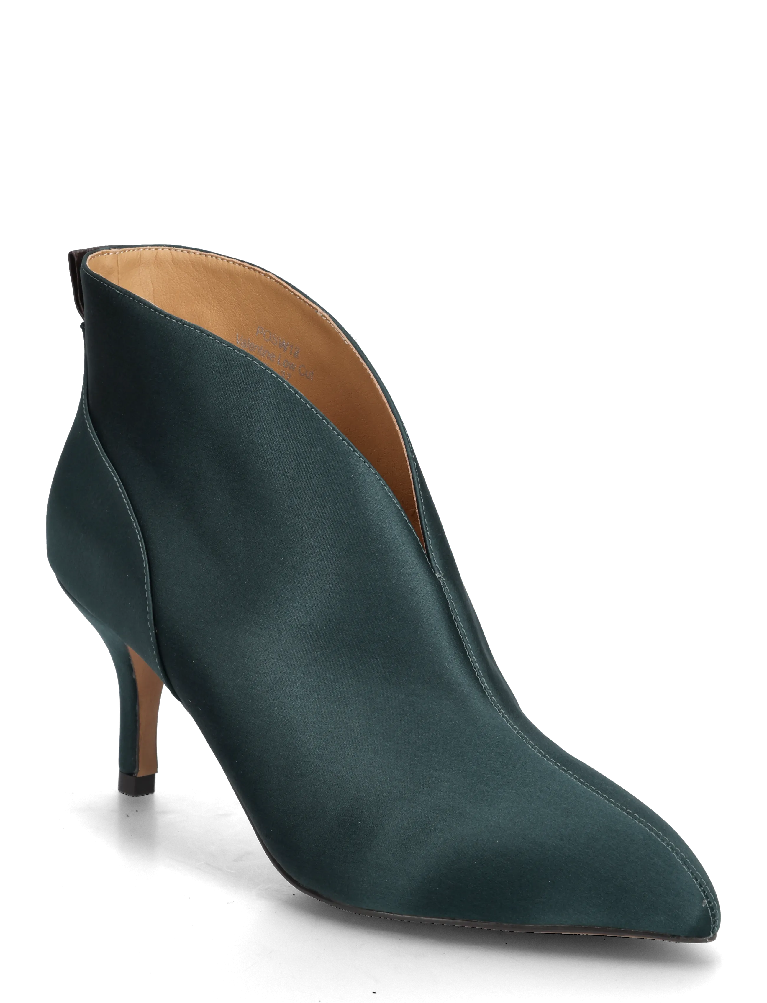 WODEN Valentine Low Cut Satin - Woden - DARK FOREST / green