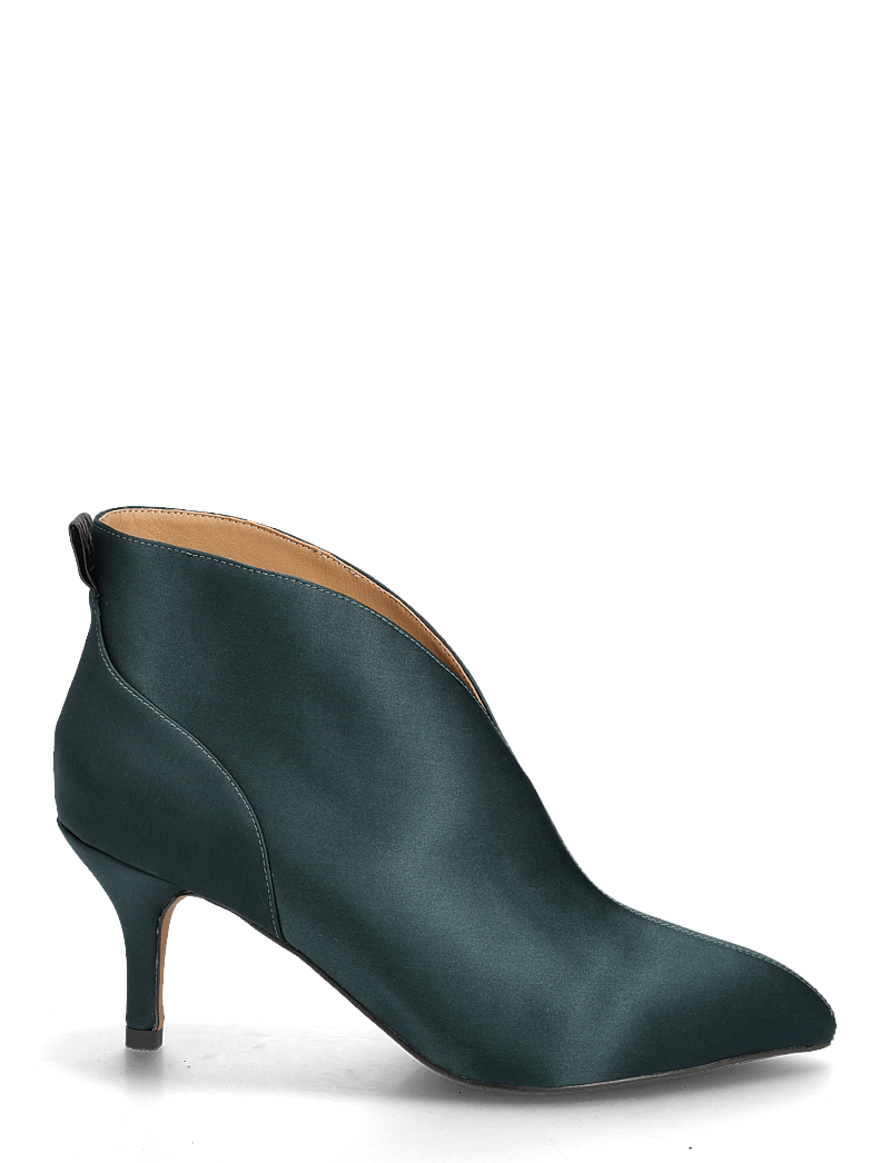 WODEN - Valentine Low Cut Satin - pumps - dark forest - 1