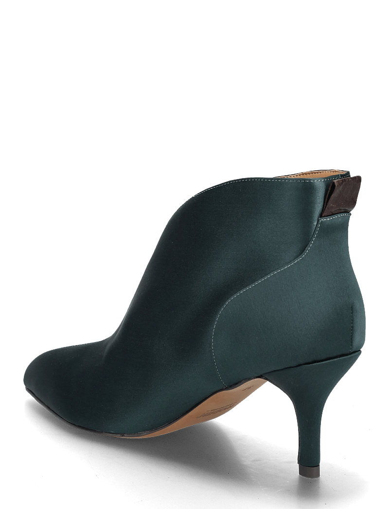 WODEN - Valentine Low Cut Satin - pumps - dark forest - 2