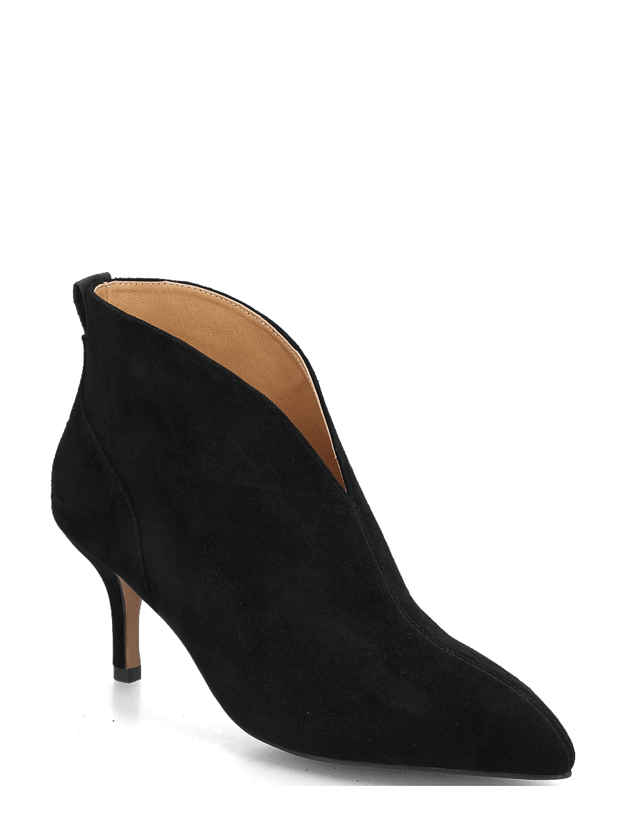 WODEN - Valentine Low Cut S - kontsaga poolsaapad - black - 0