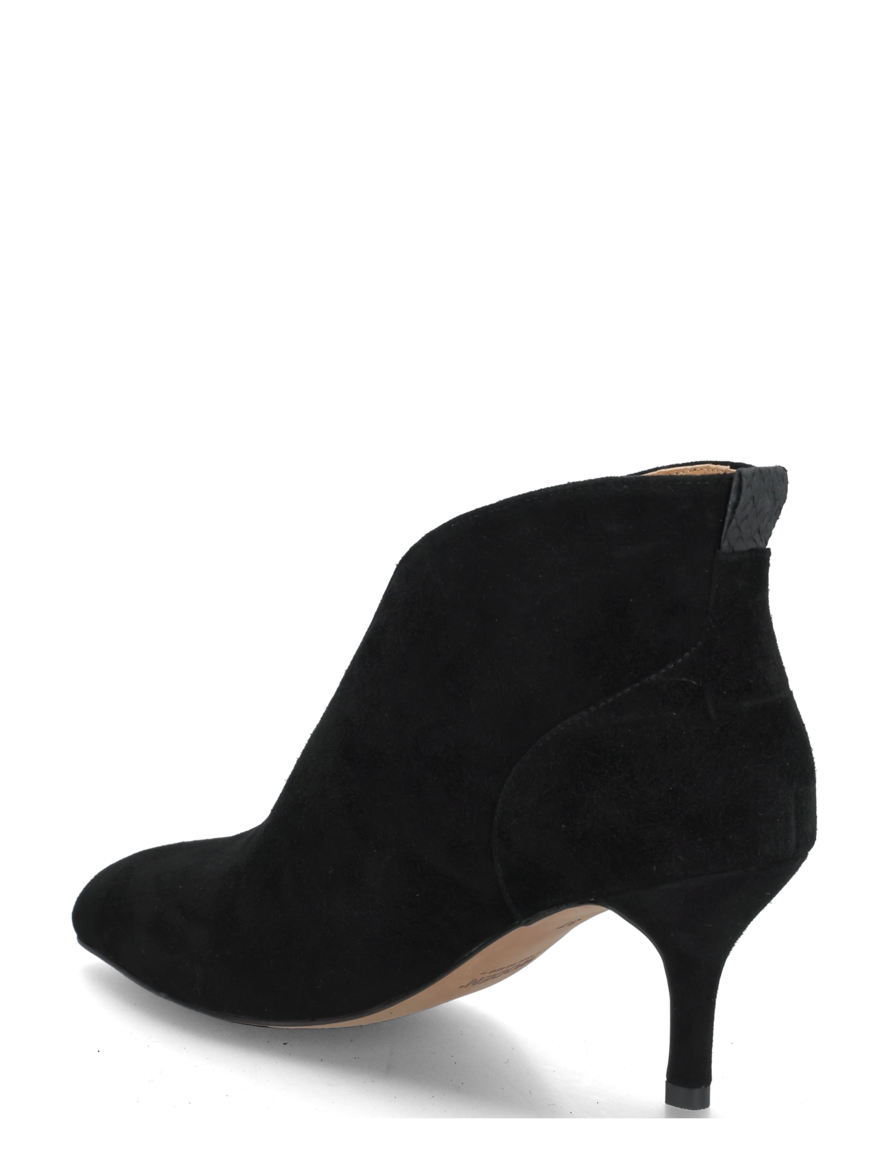 WODEN - Valentine Low Cut S - kontsaga poolsaapad - black - 1