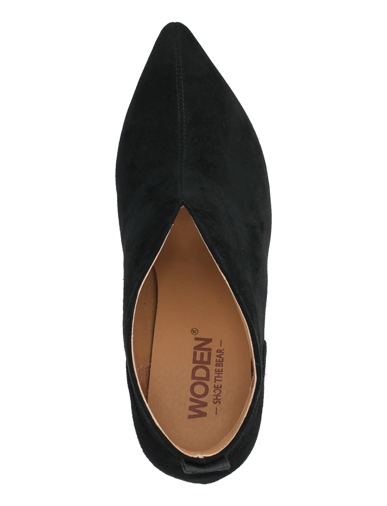 WODEN - Valentine Low Cut S - kontsaga poolsaapad - black - 3