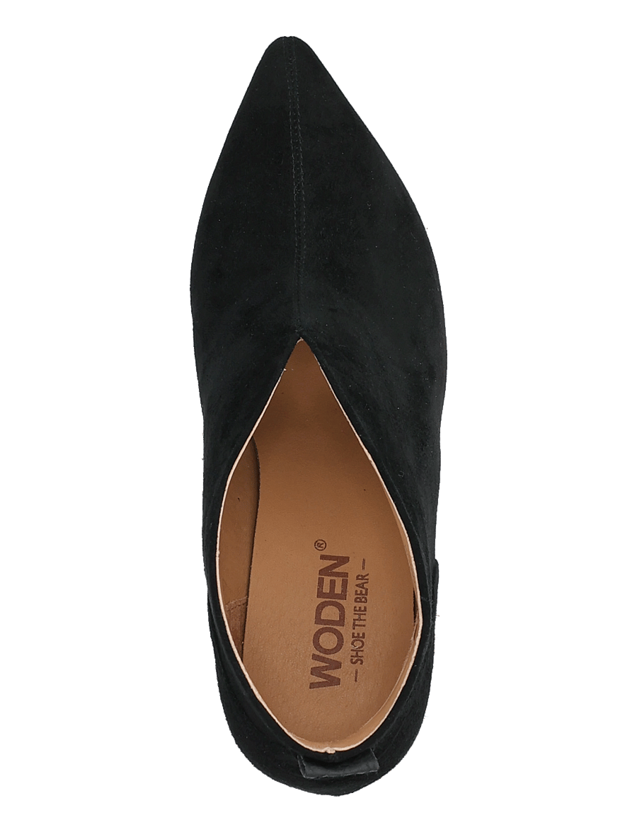 WODEN - Valentine Low Cut S - kontsaga poolsaapad - black - 3
