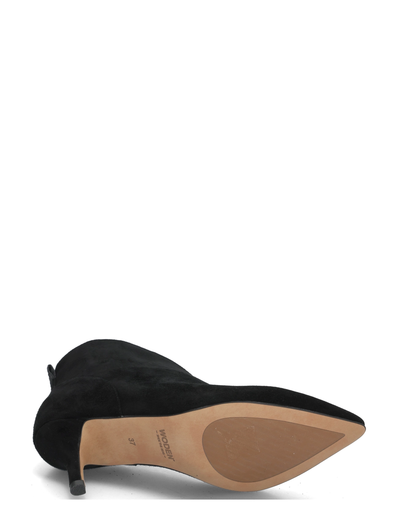 WODEN - Valentine Low Cut S - kontsaga poolsaapad - black - 4