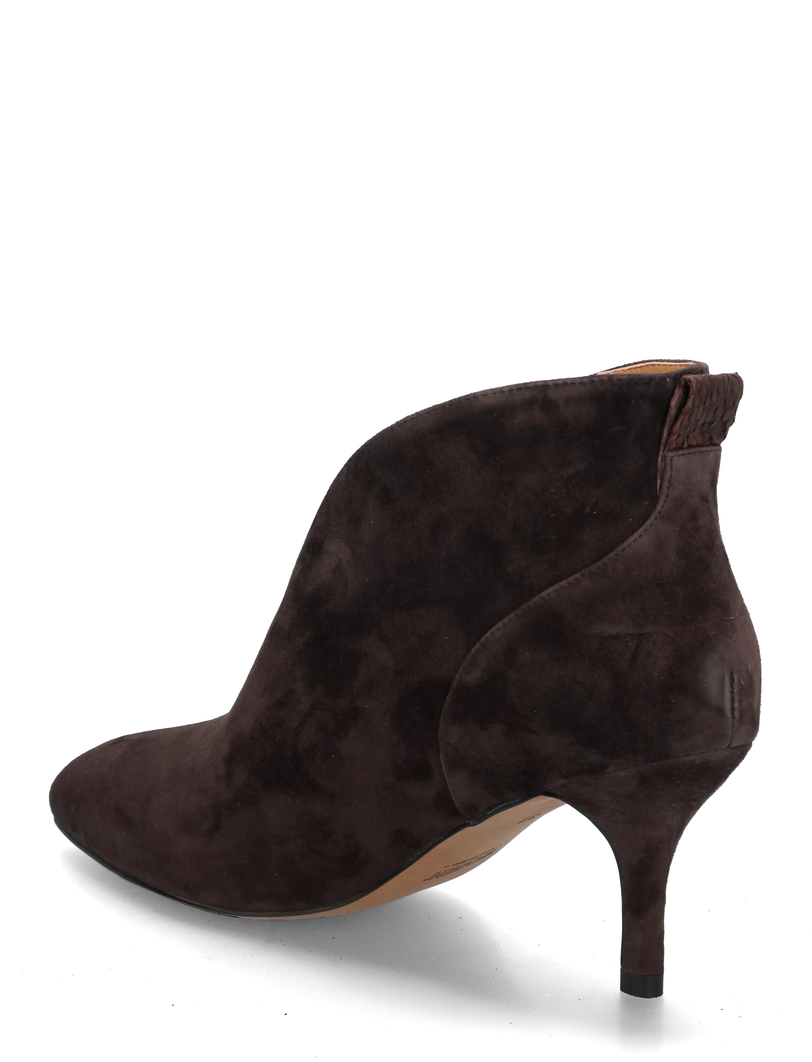 WODEN - Valentine Low Cut S - heeled ankle boots - chocolate - 2