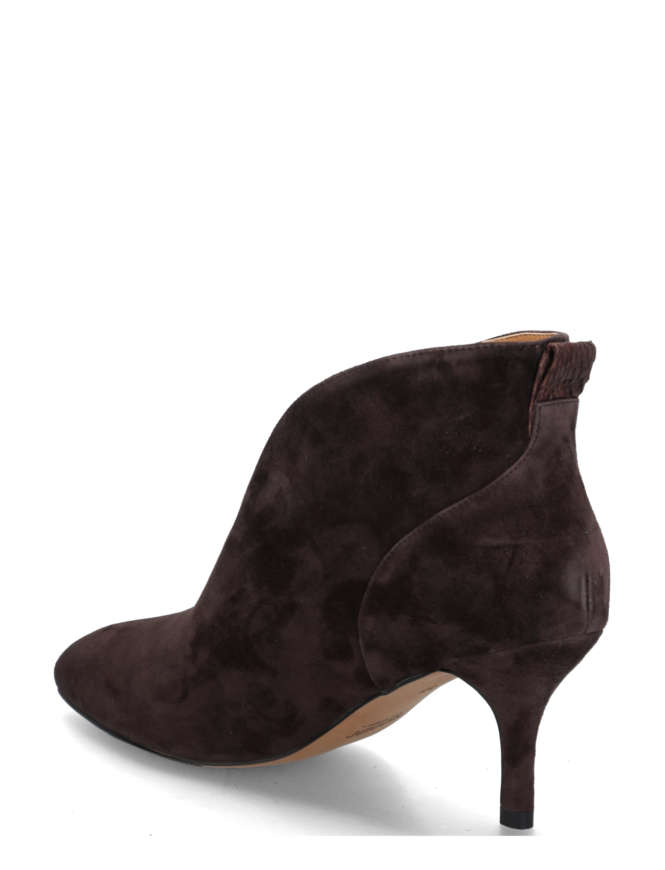 WODEN - Valentine Low Cut S - kontsaga poolsaapad - chocolate - 1