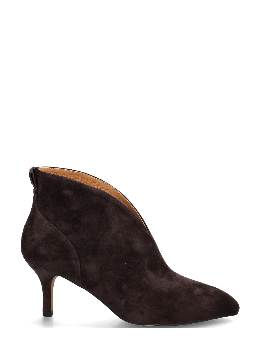 WODEN - Valentine Low Cut S - kontsaga poolsaapad - chocolate - 2