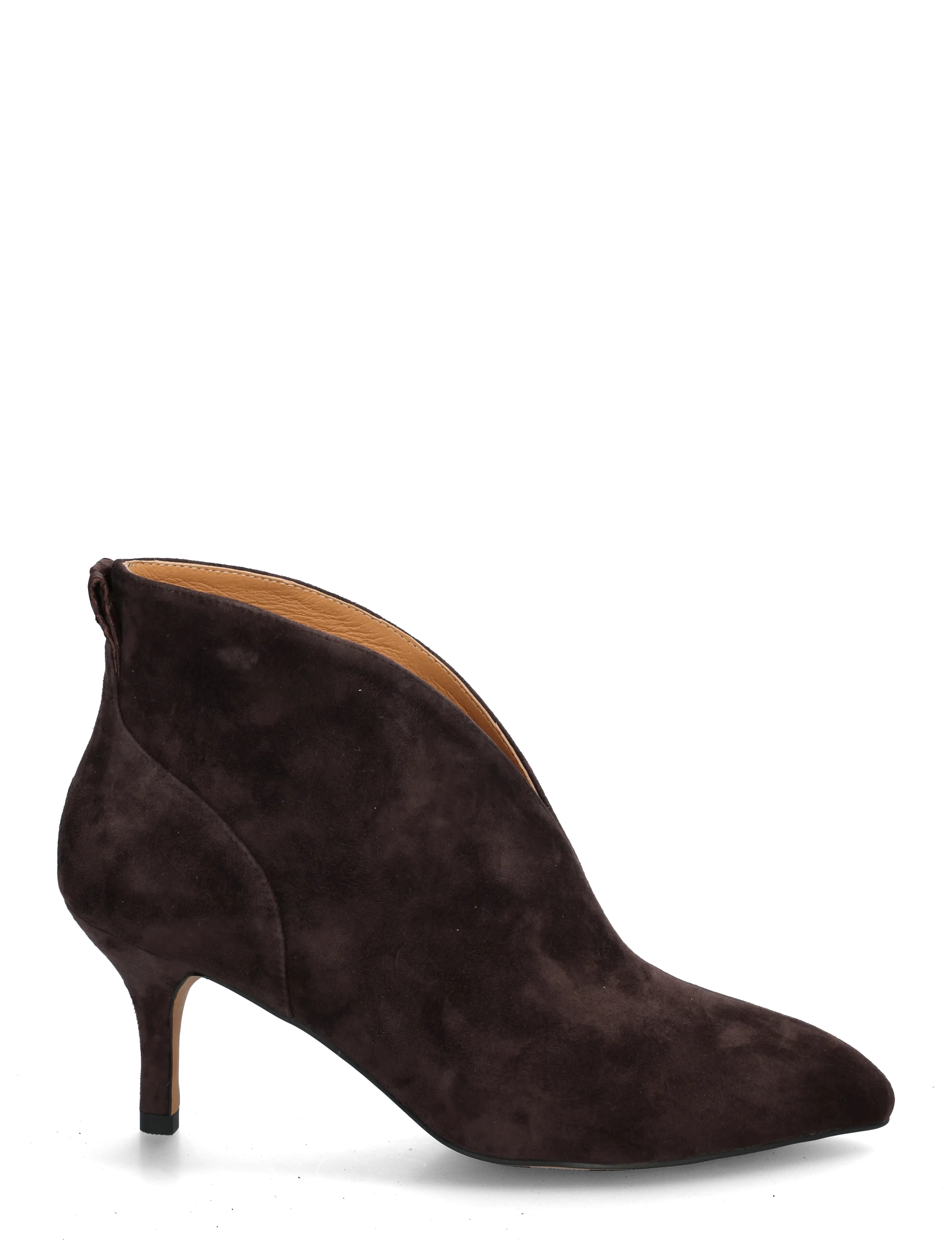WODEN - Valentine Low Cut S - heeled ankle boots - chocolate - 3