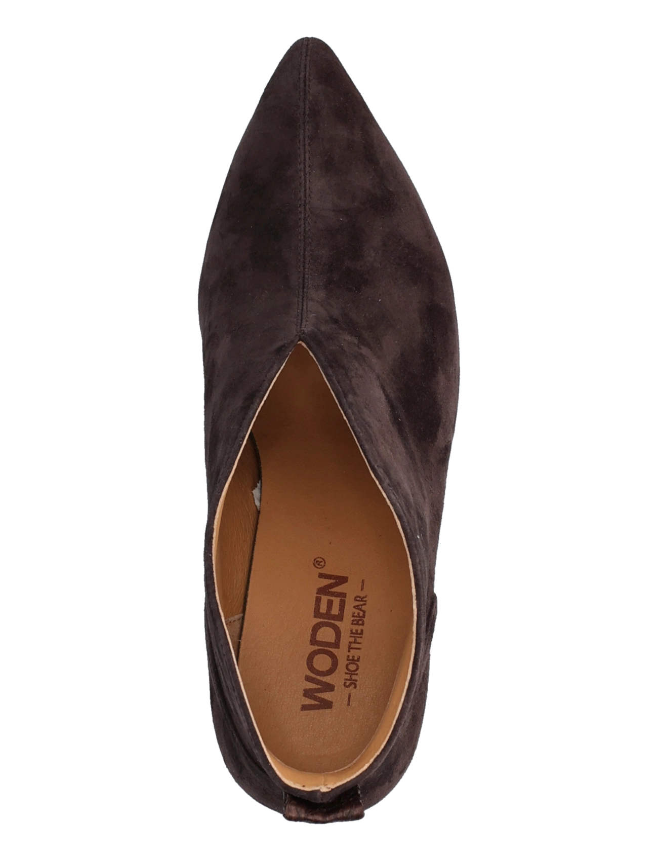 WODEN - Valentine Low Cut S - kontsaga poolsaapad - chocolate - 3