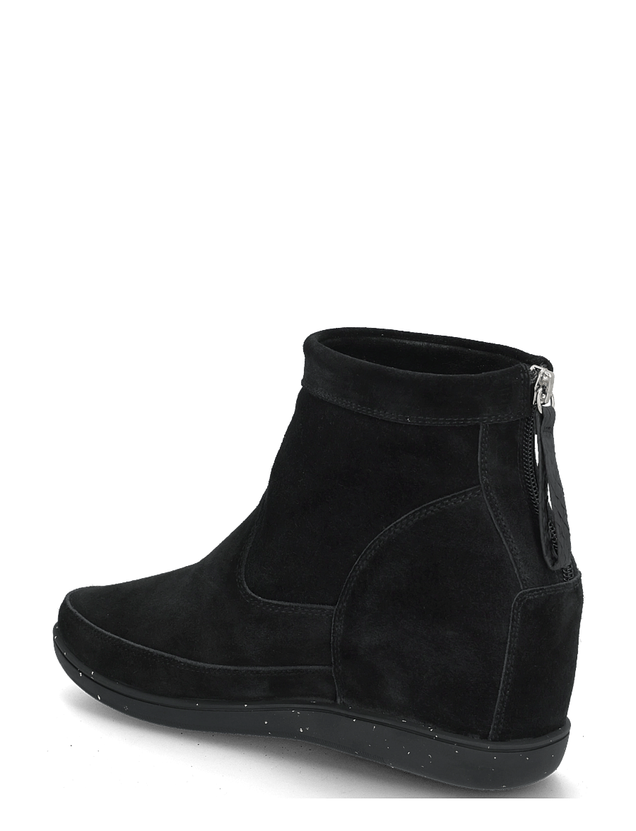 WODEN - Emmy S - kontsaga poolsaapad - black/black - 1