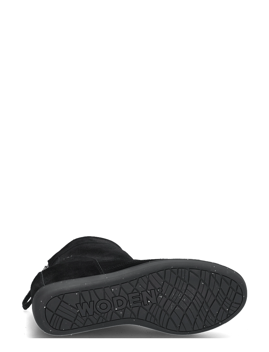 WODEN - Emmy S - kontsaga poolsaapad - black/black - 4