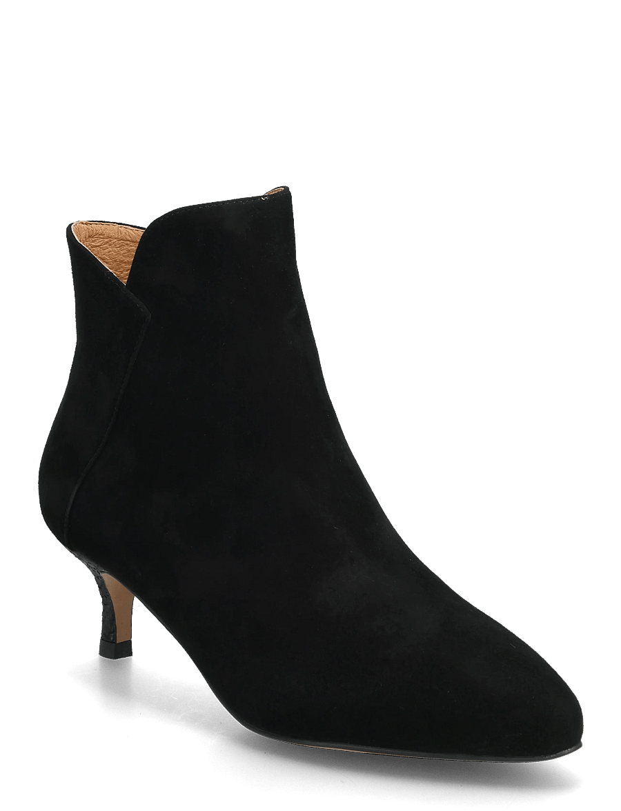 WODEN - Saga Zip S - stiefeletten mit absatz - black - 1