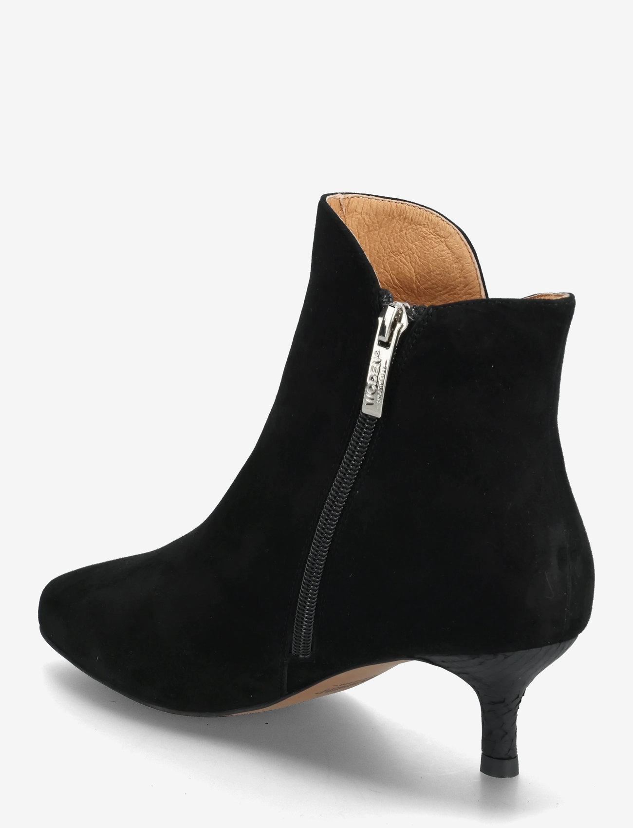 WODEN - Saga Zip S - stiefeletten mit absatz - black - 3