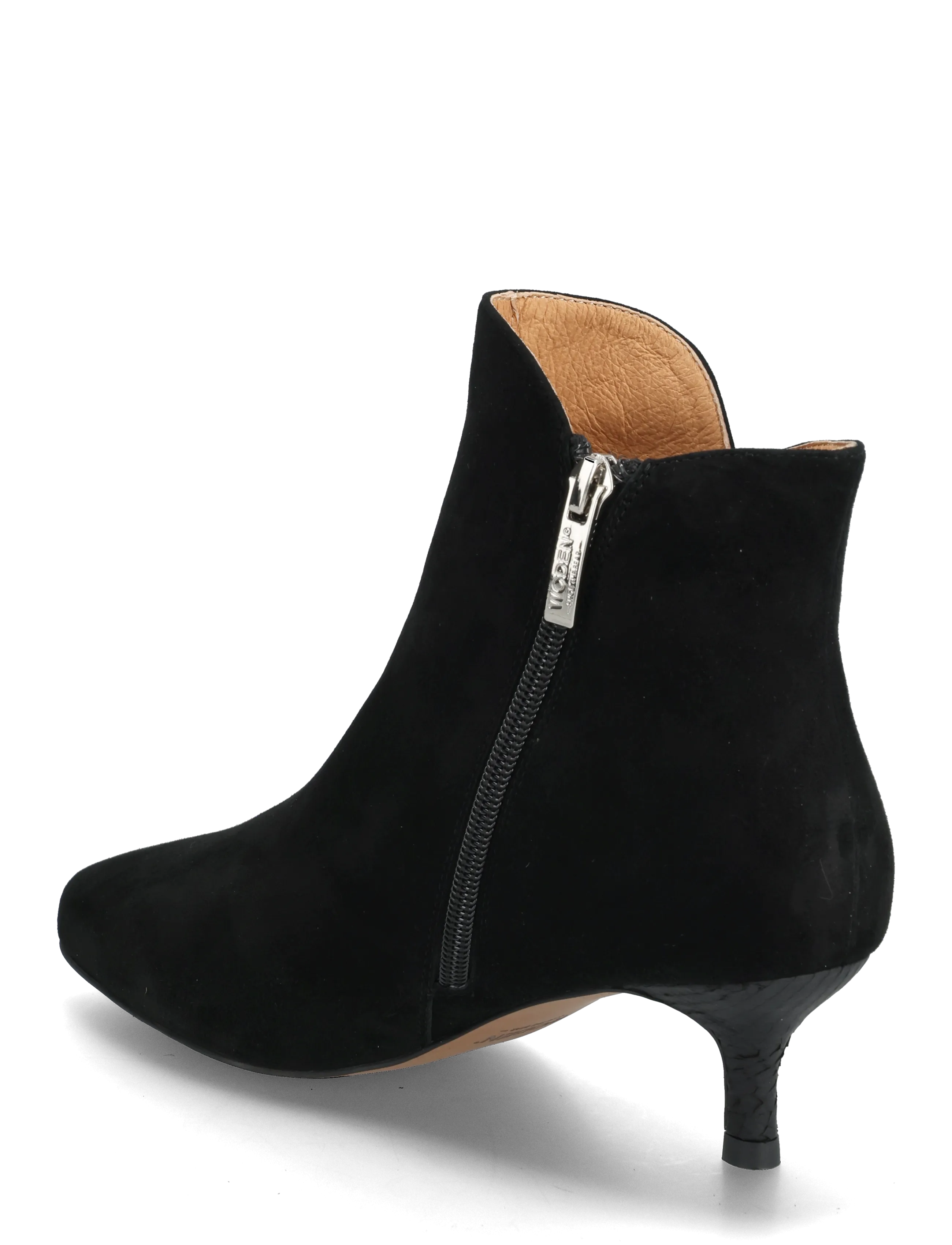WODEN - Saga Zip S - stiefeletten mit absatz - black - 3