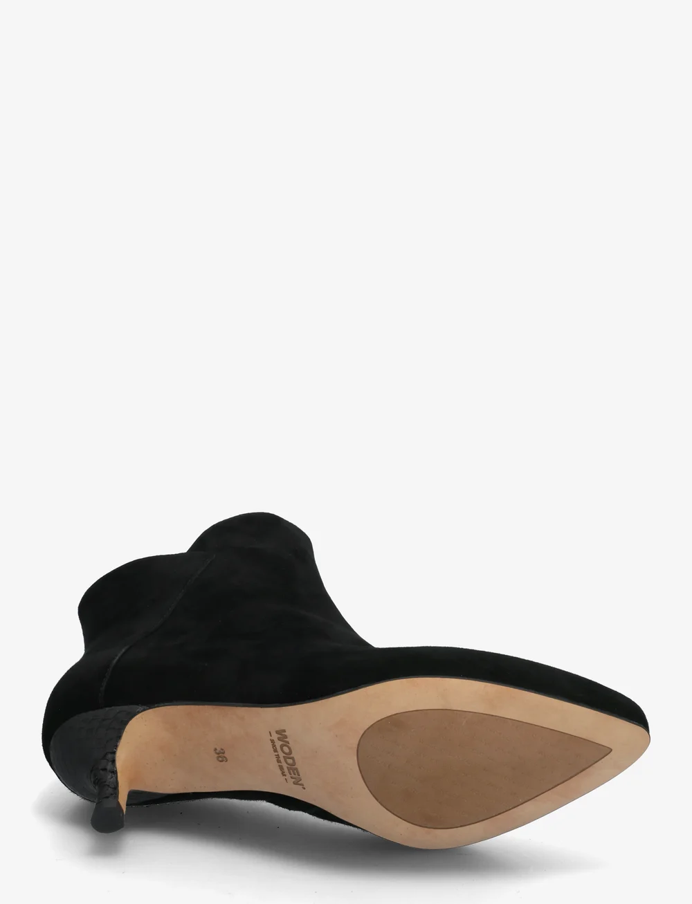 WODEN - Saga Zip S - stiefeletten mit absatz - black - 5