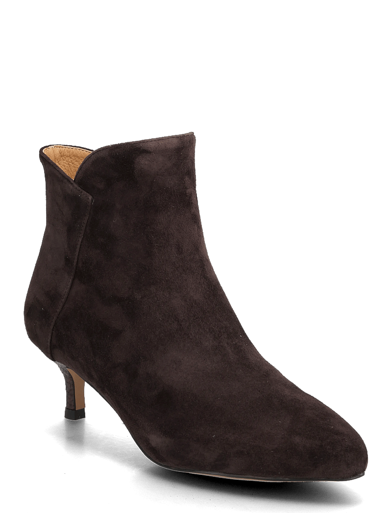 WODEN - Saga Zip S - stiefeletten mit absatz - chocolate - 0
