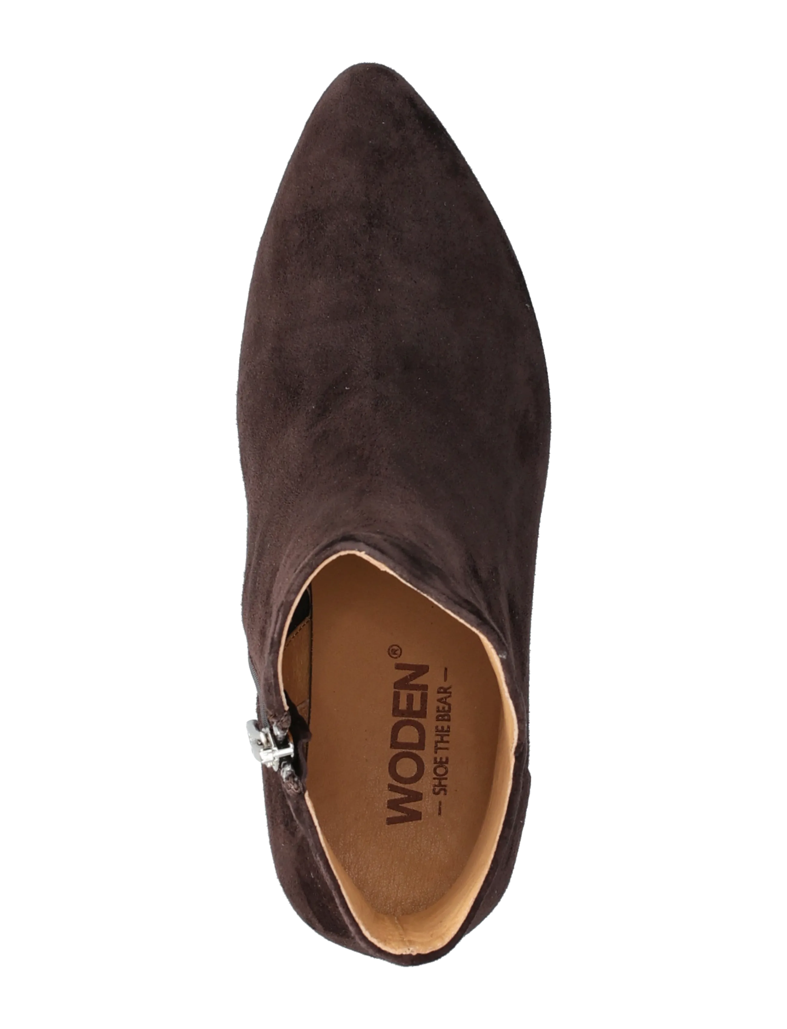 WODEN - Saga Zip S - kontsaga poolsaapad - chocolate - 3