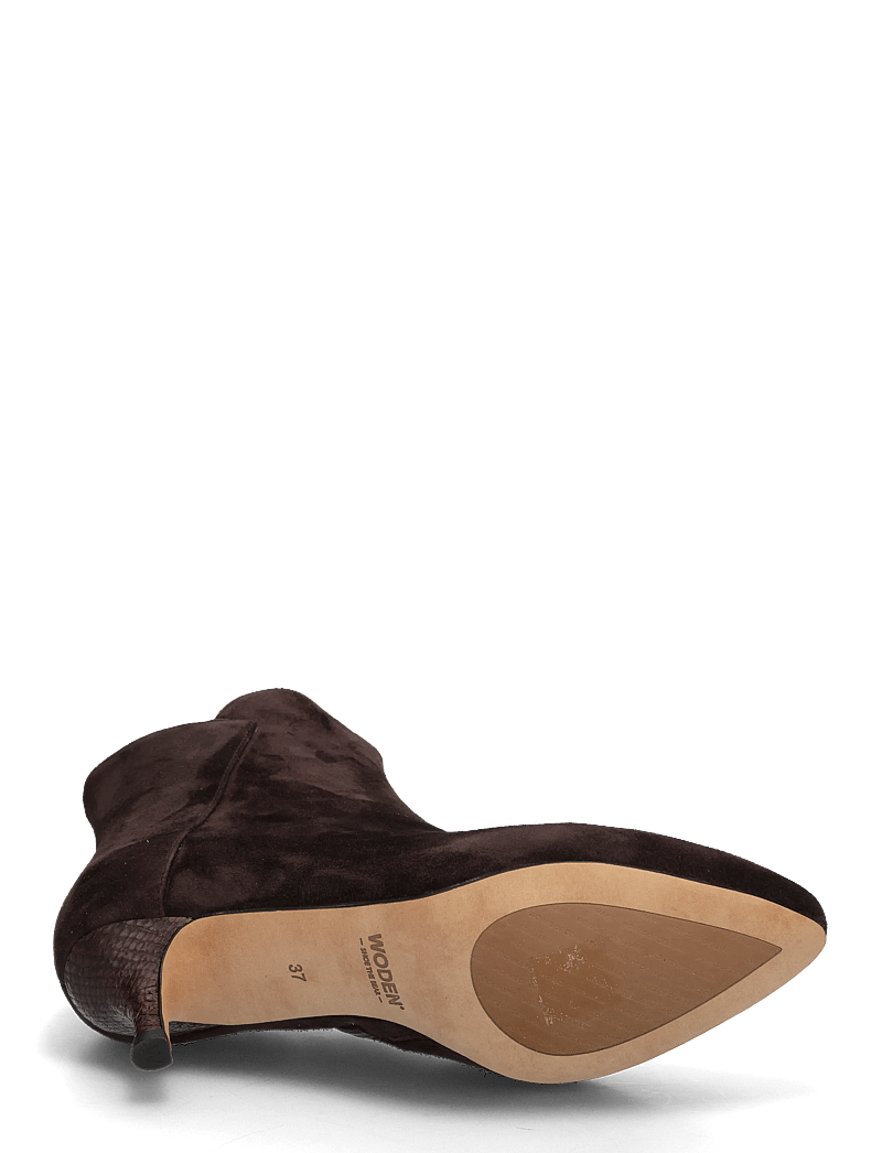 WODEN - Saga Zip S - stiefeletten mit absatz - chocolate - 4