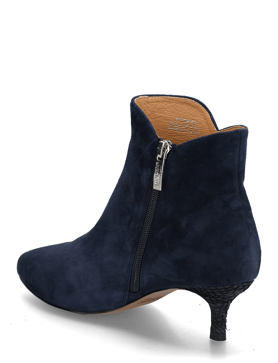 WODEN - Saga Zip S - stövletter - dark navy - 1